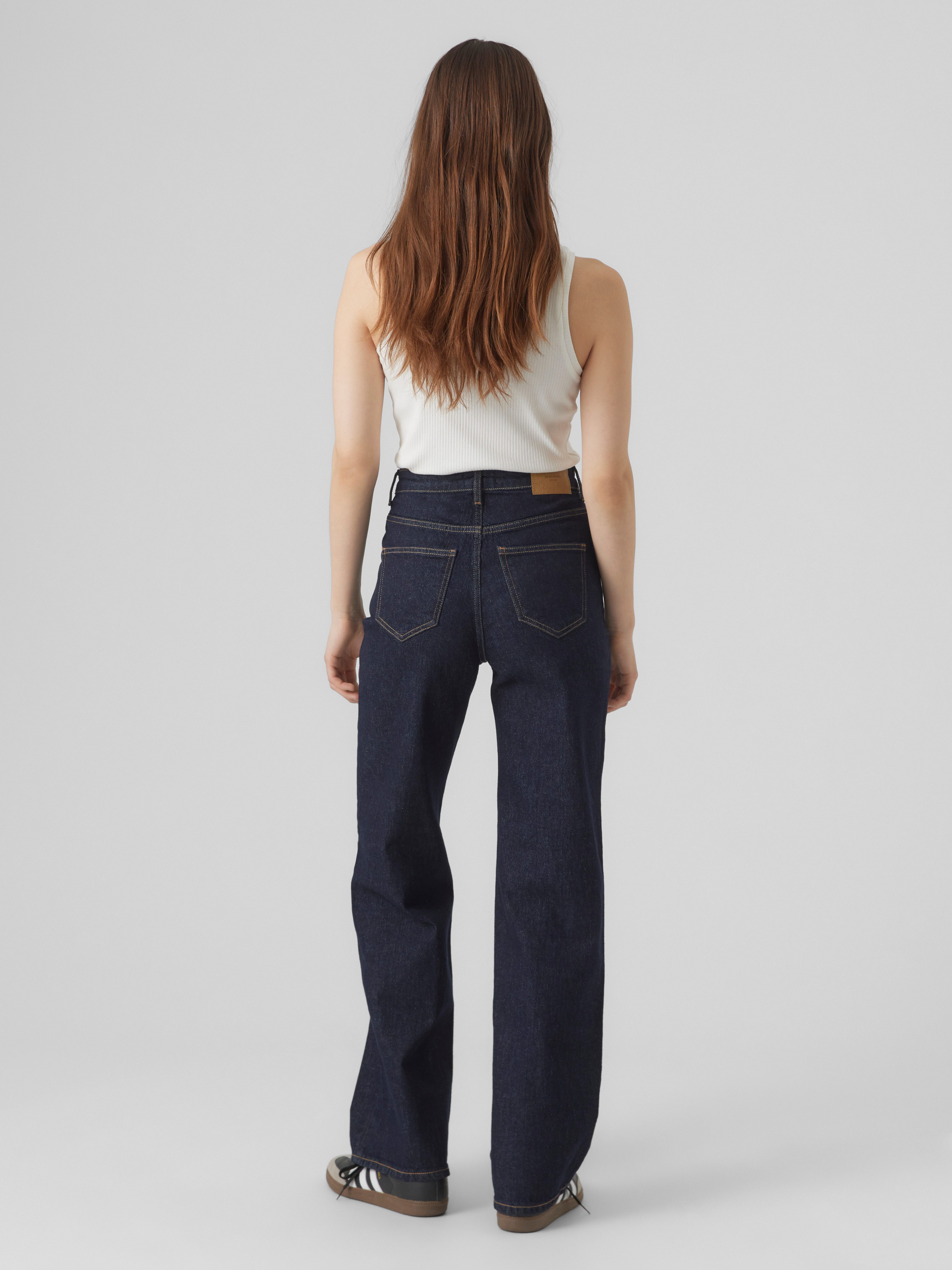 Vero Moda High-waist jeans VMTESSA HR WIDE JEANS RA369 GA NOOS