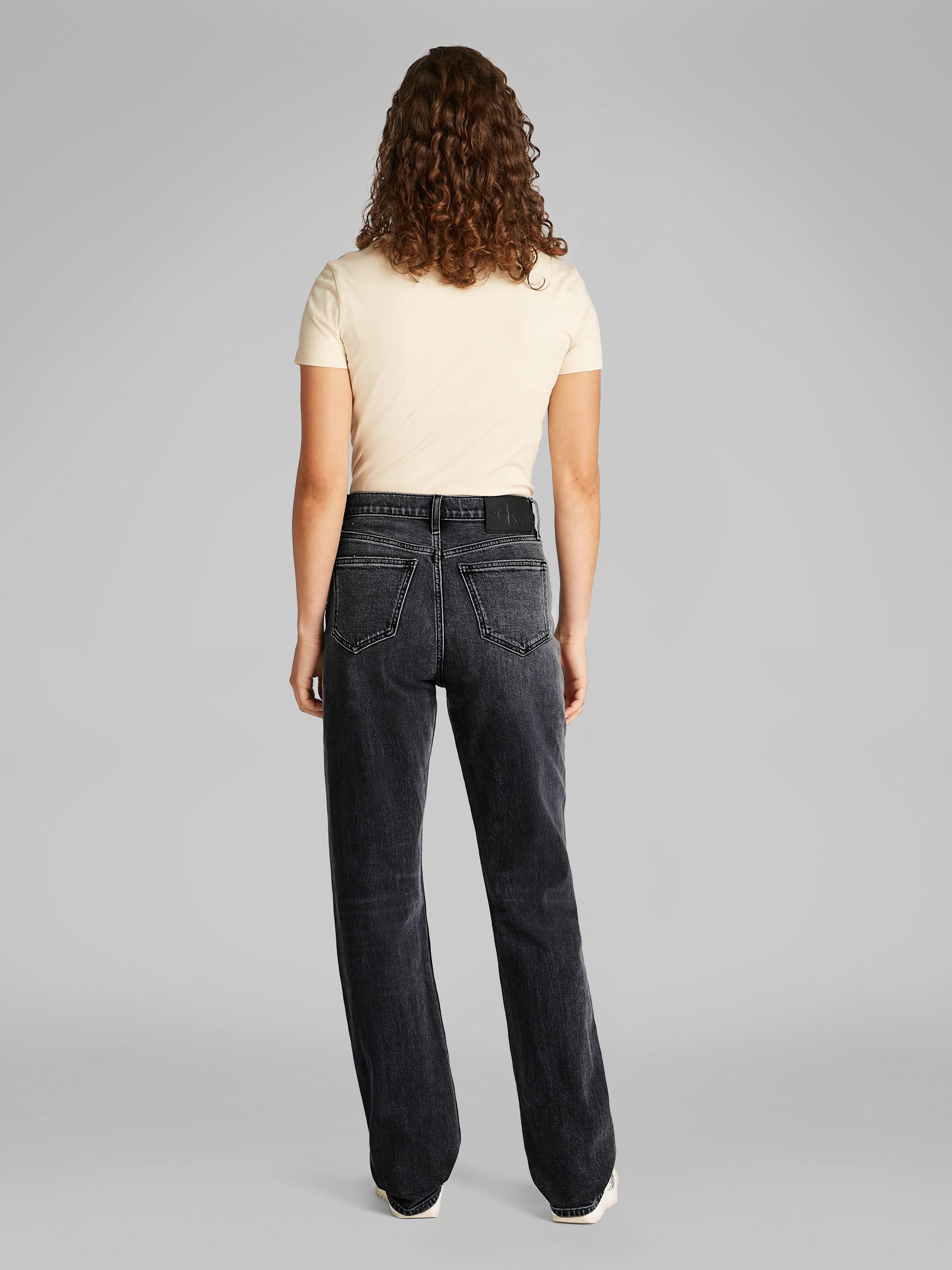 Calvin Klein Straight jeans HIGH RISE STRAIGHT