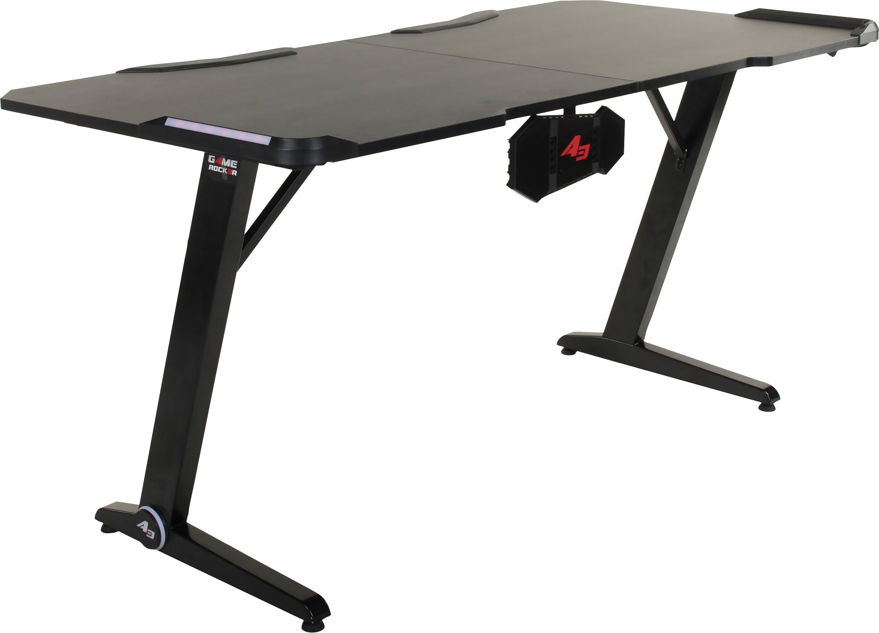 Duo Collection Gamingtafel Gamestoel Breedte 152 cm, led-RGB-verlichting