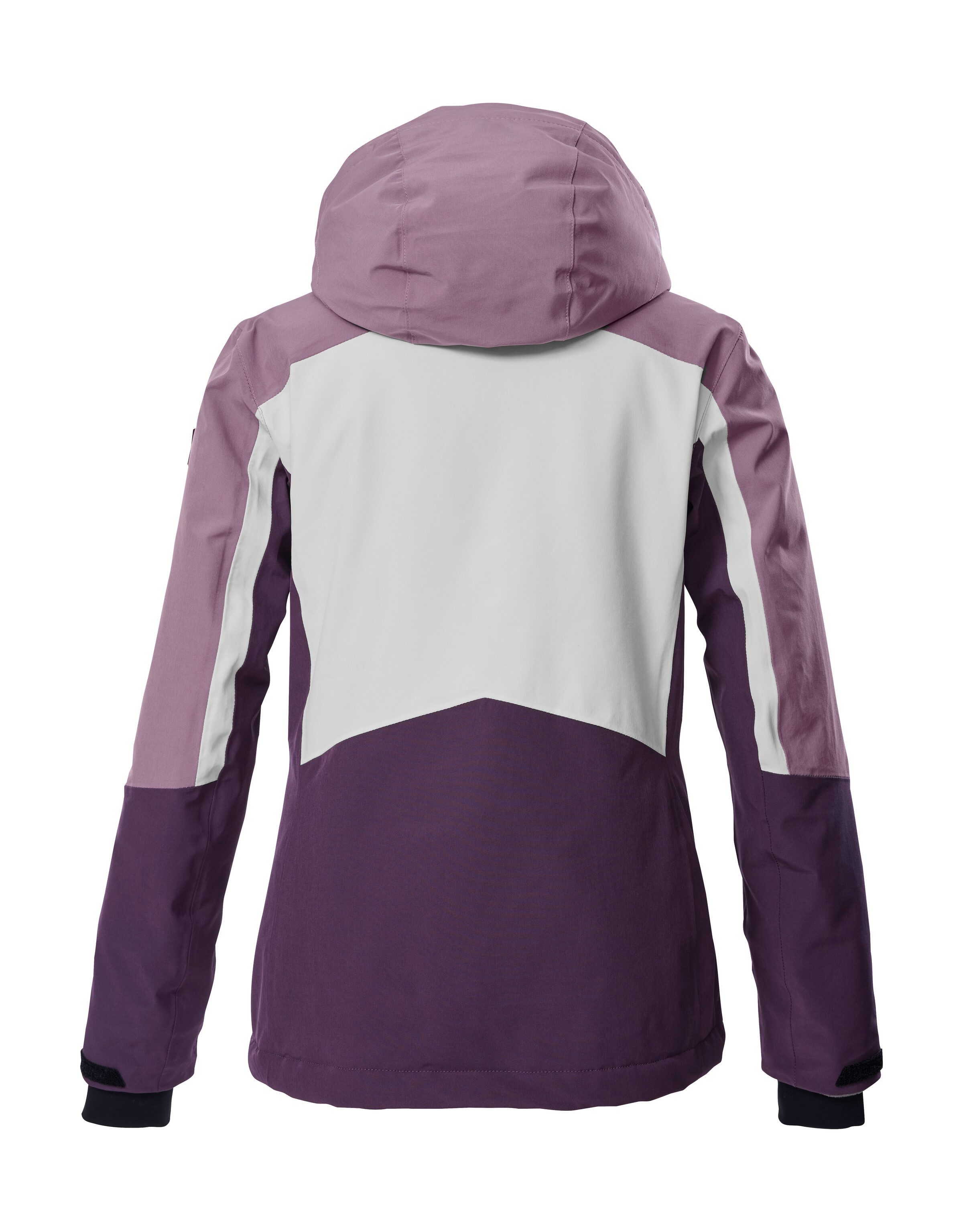 Killtec Ski-jack KSW 28 WMN SKI JCKT Waterdichte skijas met colourblock-design en praktische zakken