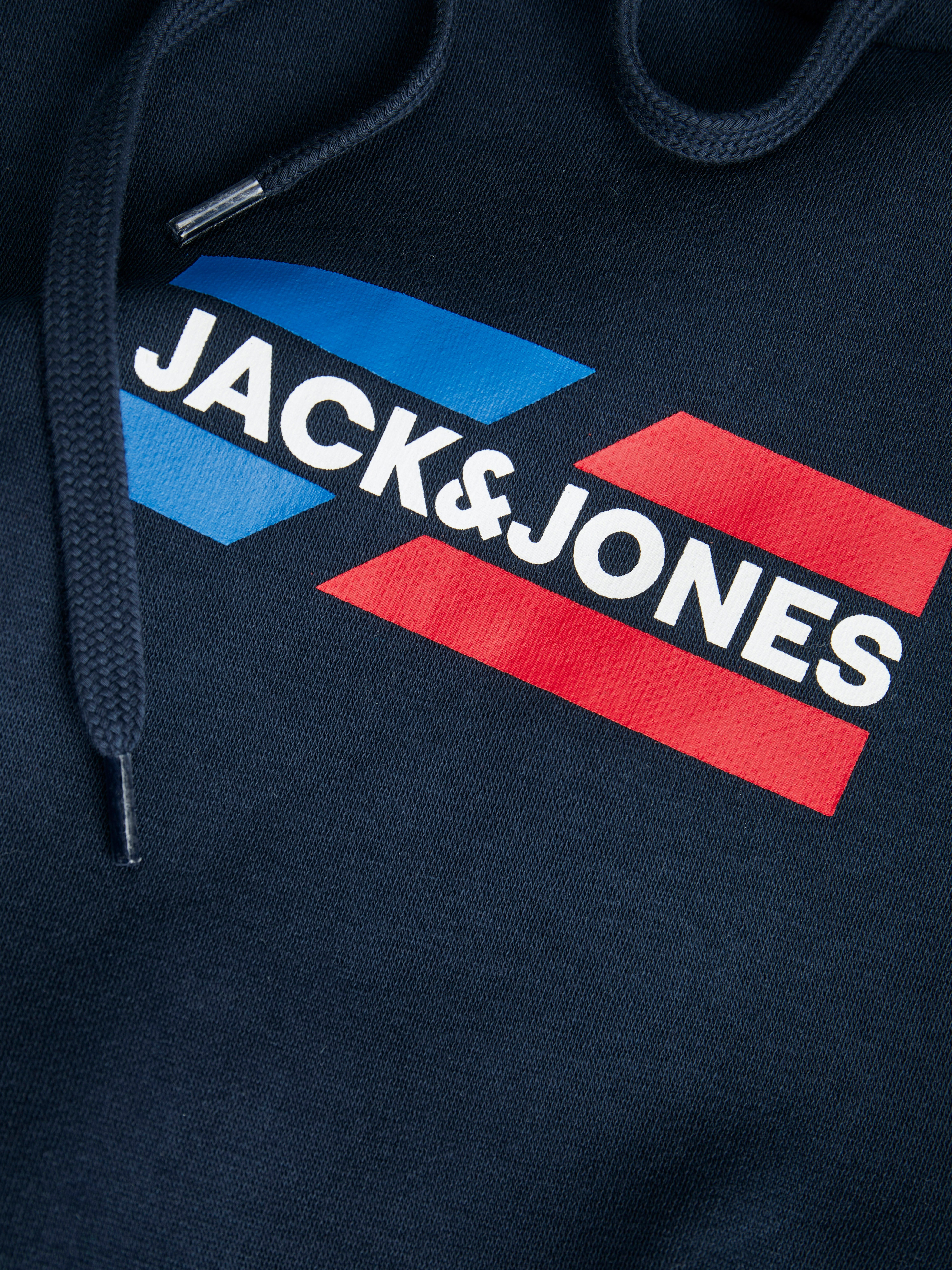 Jack & Jones Hoodie JJECORP GRAPHIC SWEAT HOOD NOOS