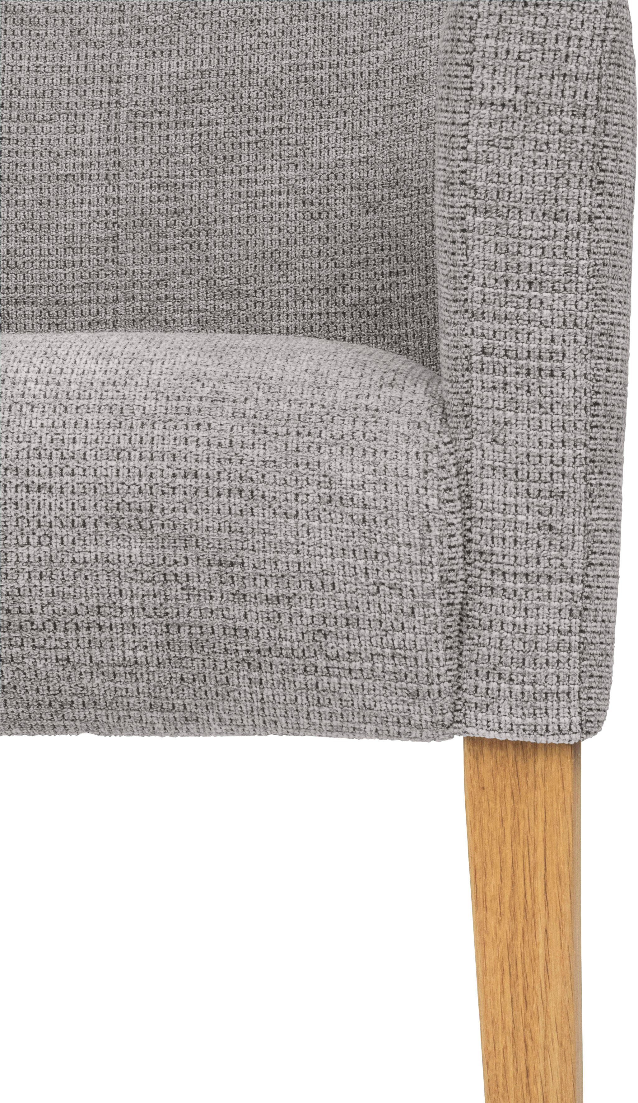 Home affaire Stoel met armleuningen King BESTSELLER! Eetkamerstoel met comfortabele bekleding, eetkamerstoel met armleuningen