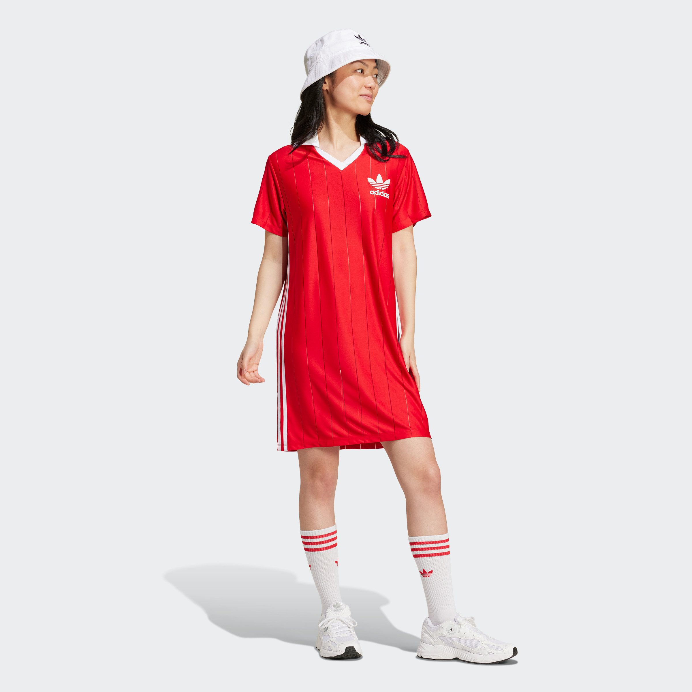 adidas Originals Shirtjurk 3 S PNST DRESS (1-delig)