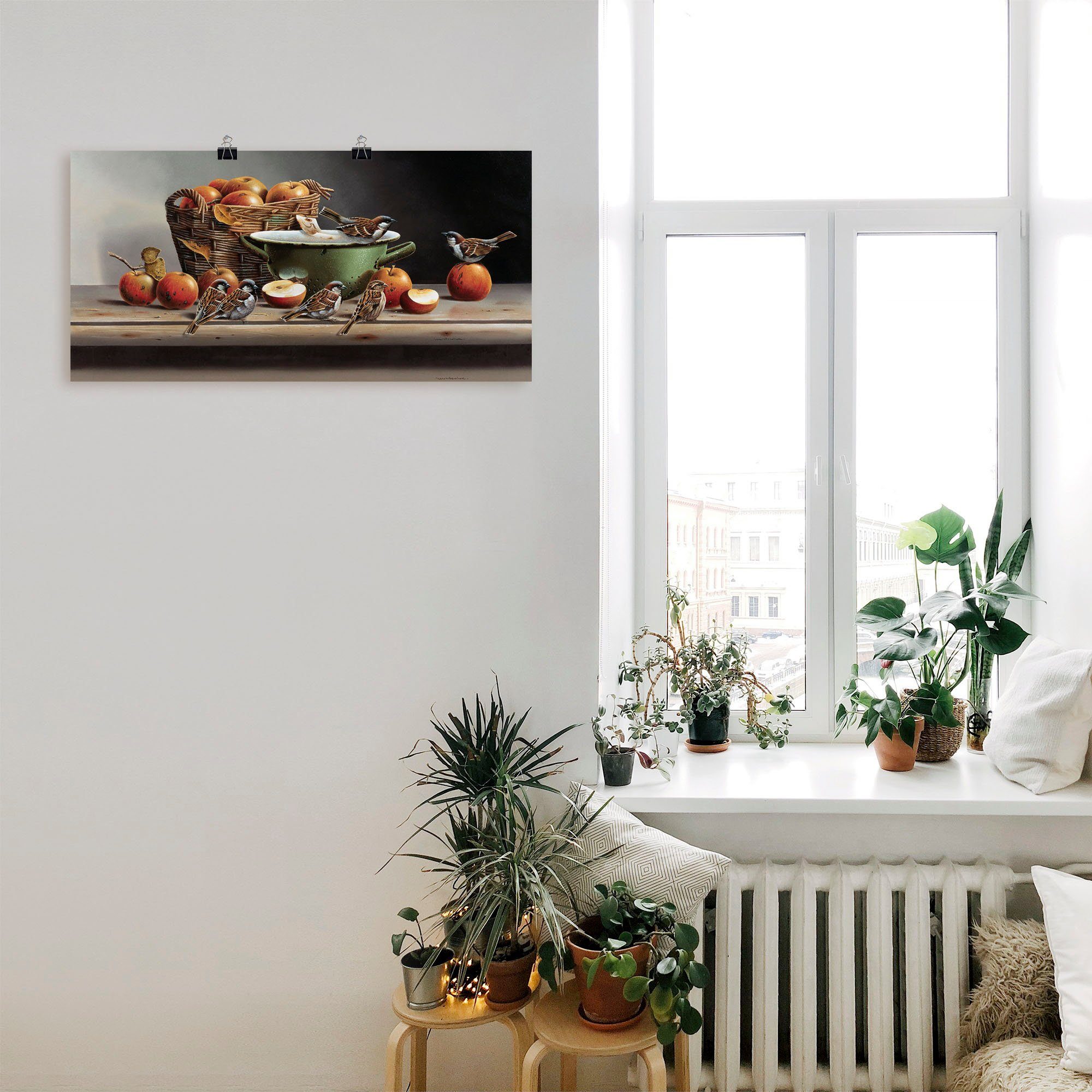 Artland Artprint Huis mussen I als artprint op linnen, poster in verschillende formaten maten