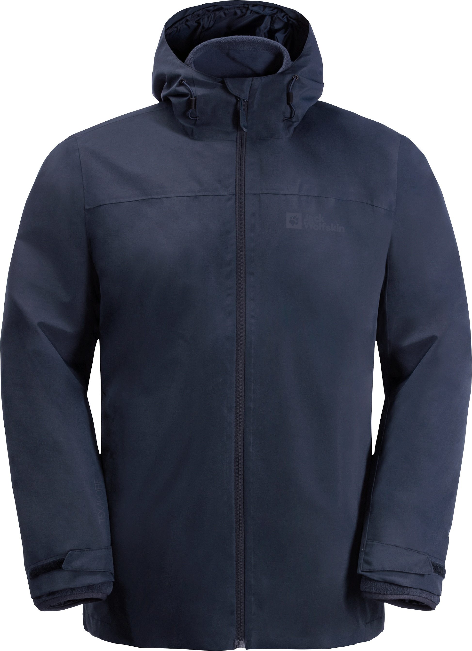 Jack Wolfskin Functioneel 3-in-1-jack TAUBENBERG 3IN1 JKT M (2-delig)