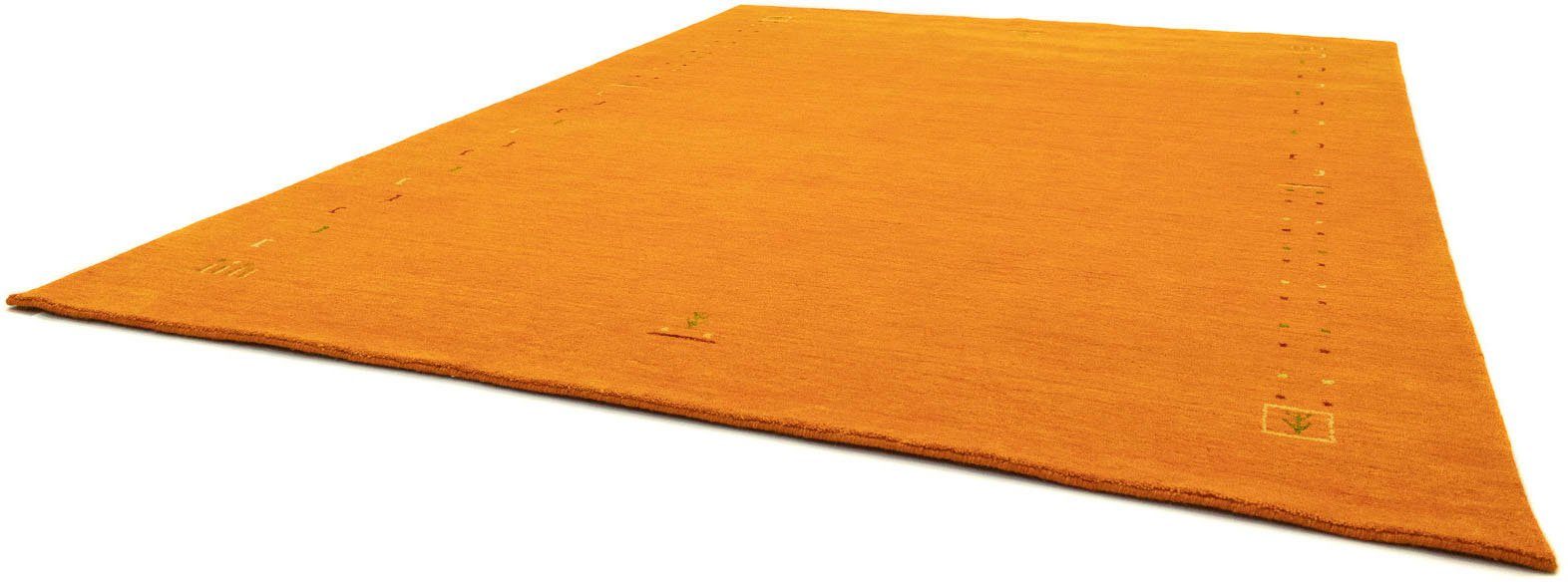 morgenland Wollen kleed GABBEH FEIN FENTH zuiver scheerwol veelkleurig randdessin, woonkamer