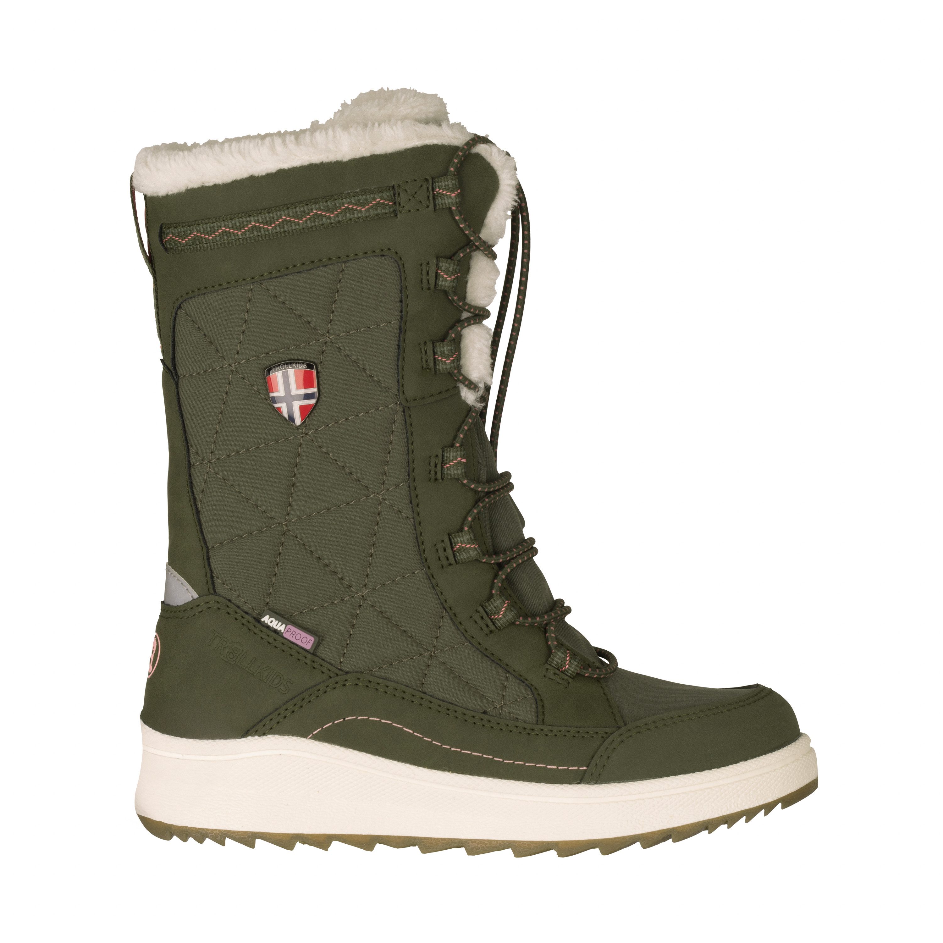 TROLLKIDS Winterlaarzen GIRLS ARENDAL WINTER BOOTS PRO waterdicht, snelsluiting, reflecterende details
