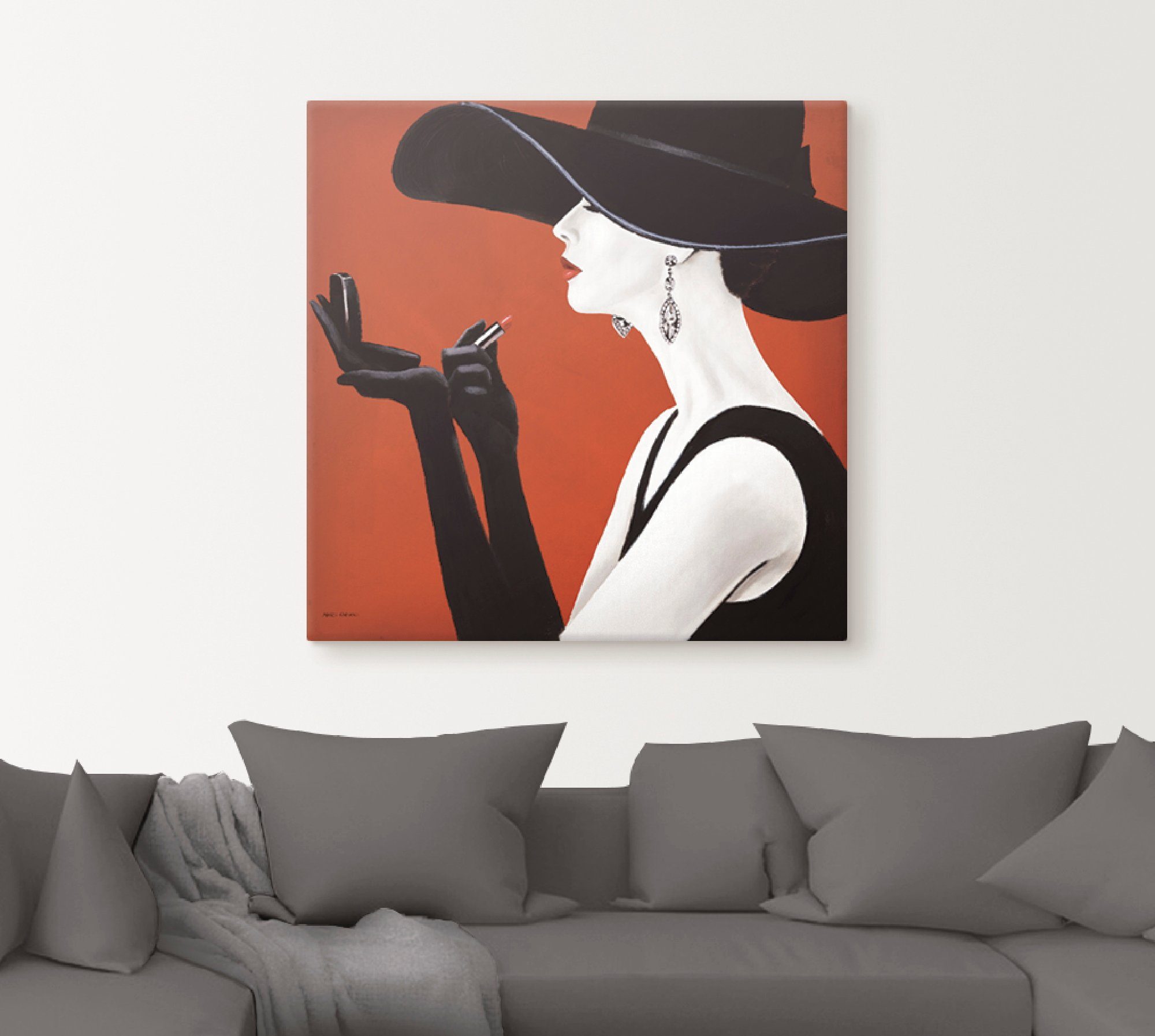 Artland Artprint Chapeau II als artprint op linnen, poster, muursticker in verschillende maten