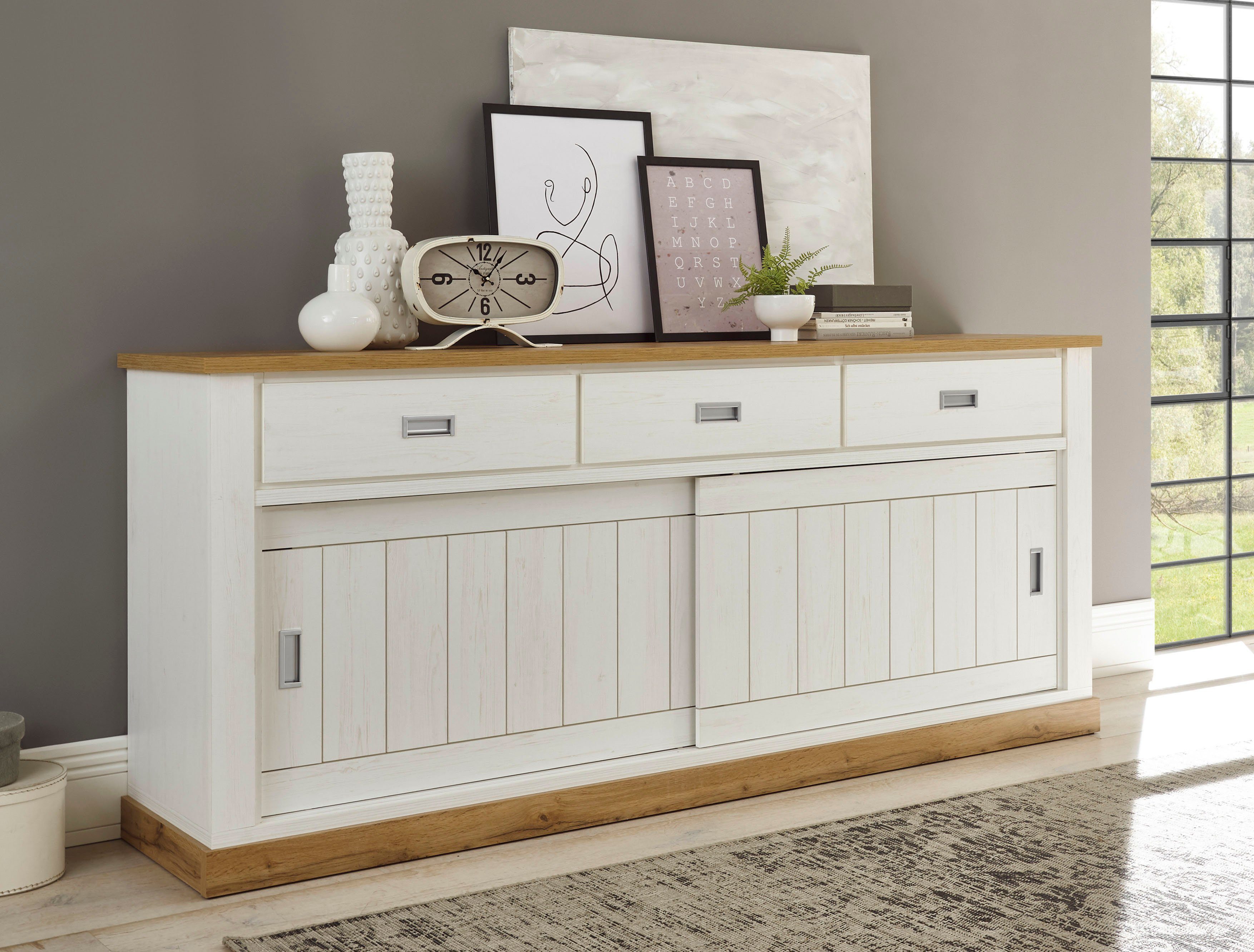 Home affaire Dressoir Orlando Breedte ca. 215 cm