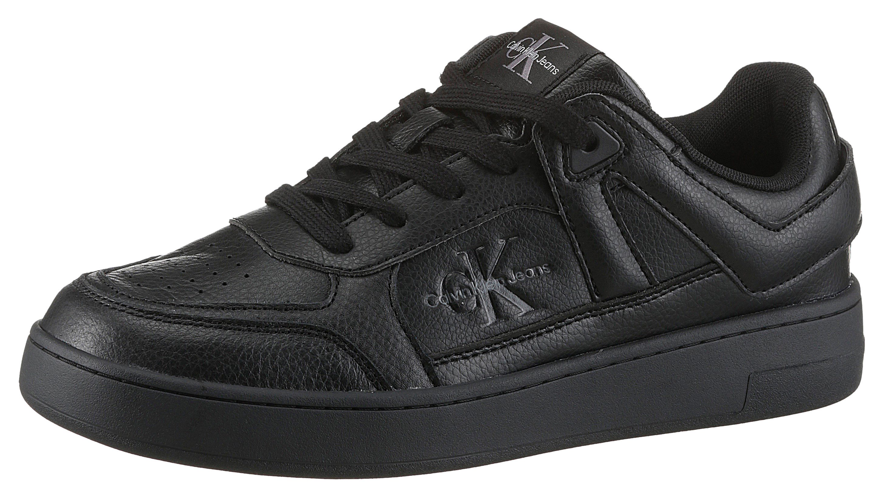 Calvin Klein Sneakers BASKET CUP LOW LACEUP TUMBLED veterschoenen, vrijetijdsschoen, basket lage...