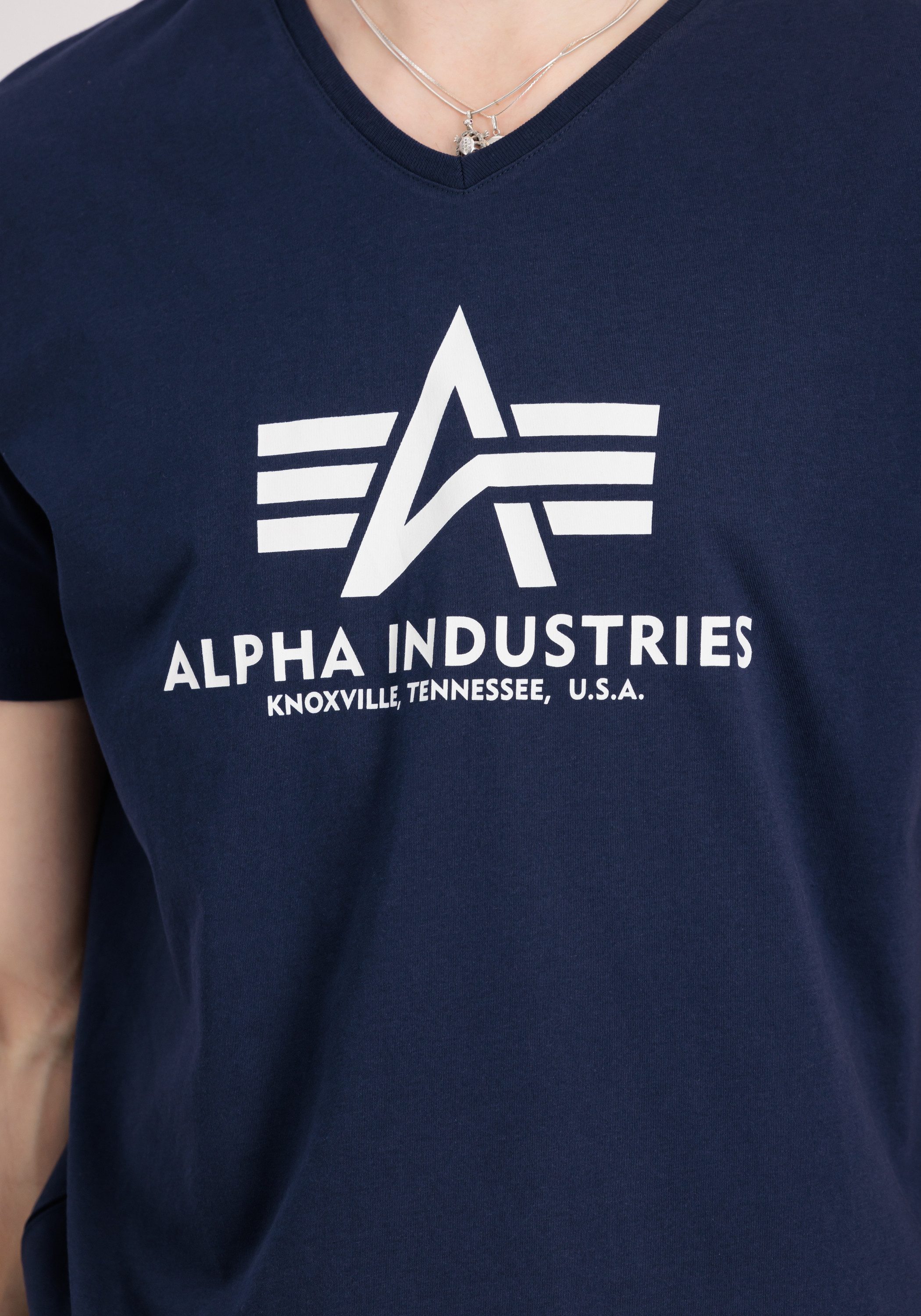 Alpha Industries T-shirt Alpha Industries Men - T-Shirts Basic V-Neck T