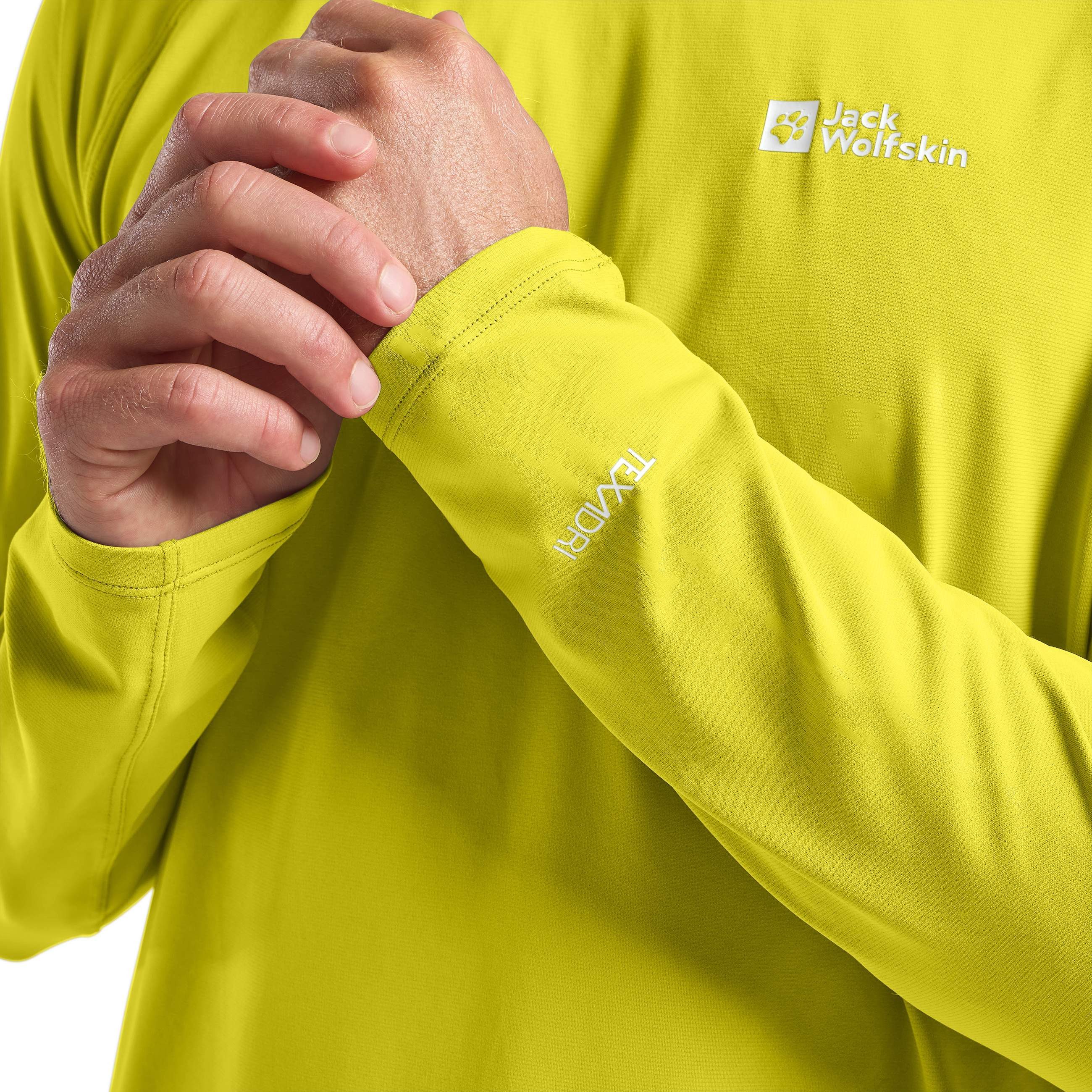 Jack Wolfskin Shirt met lange mouwen PRELIGHT SWIFT LS M