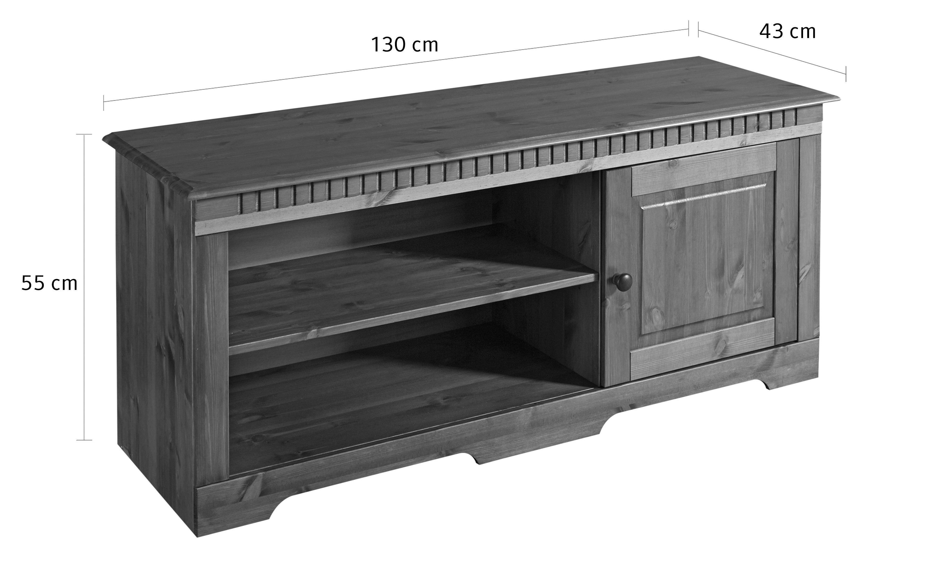 Home affaire Tv-meubel Lisa Commode, breedte 130 cm, belastbaarheid tot 75 kg