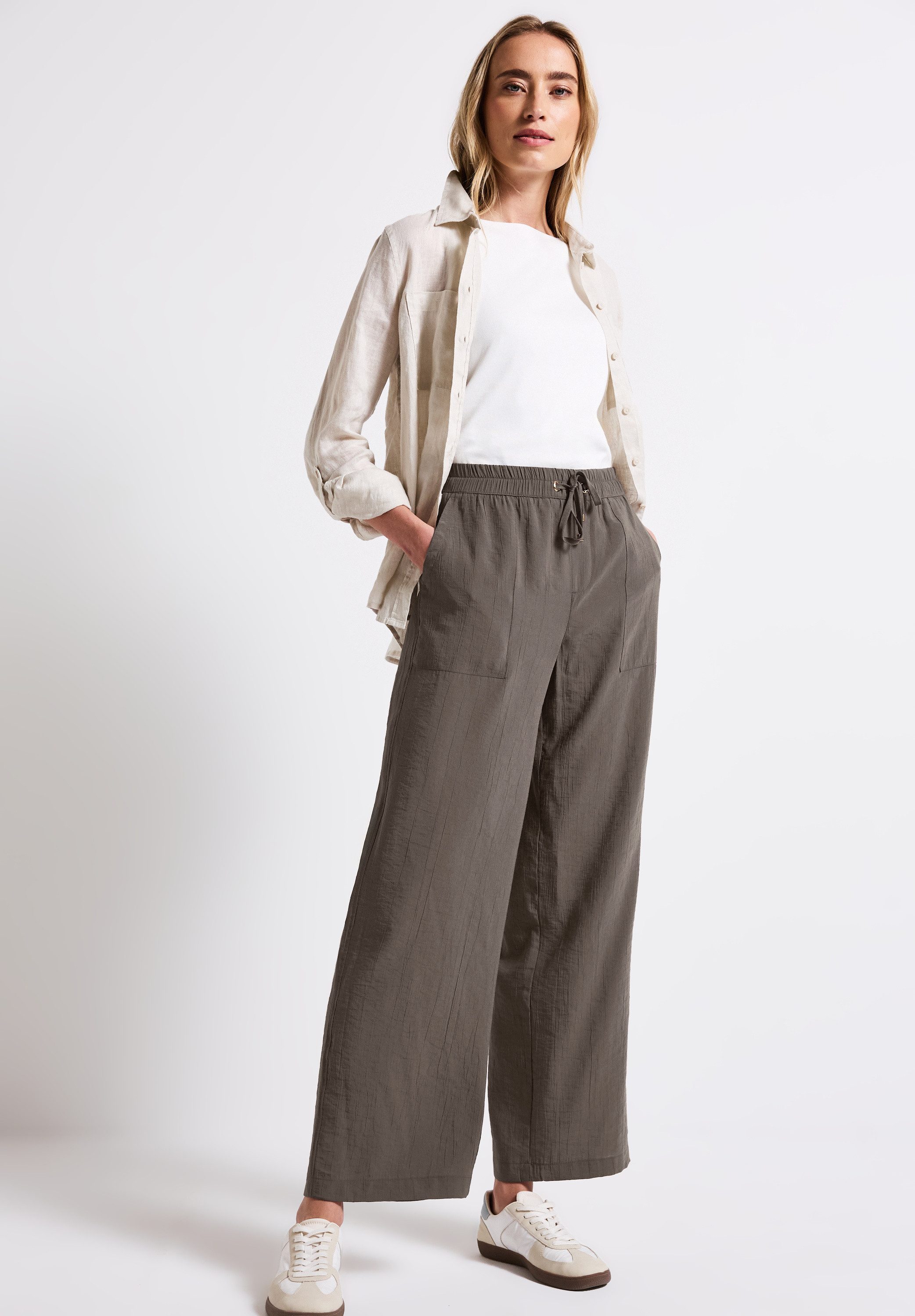 STREET ONE Stoffen broek