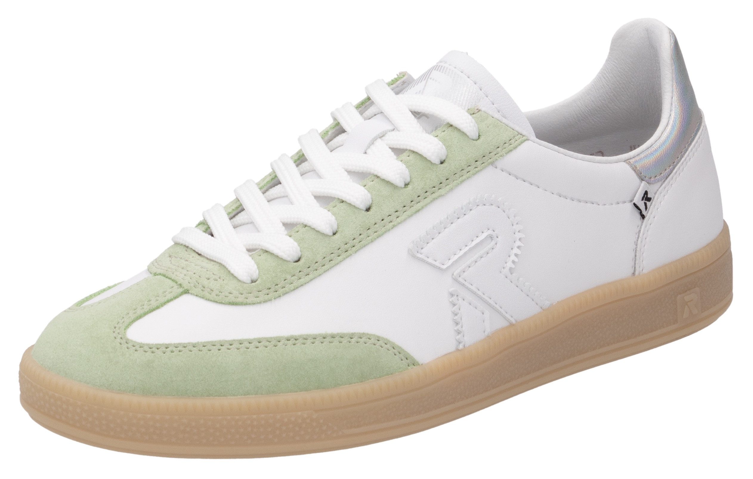 RIEKER Sport Sneakers San Diego , retro-sneaker, vrijetijdsschoen, lage schoen met uitneembaar voetbed