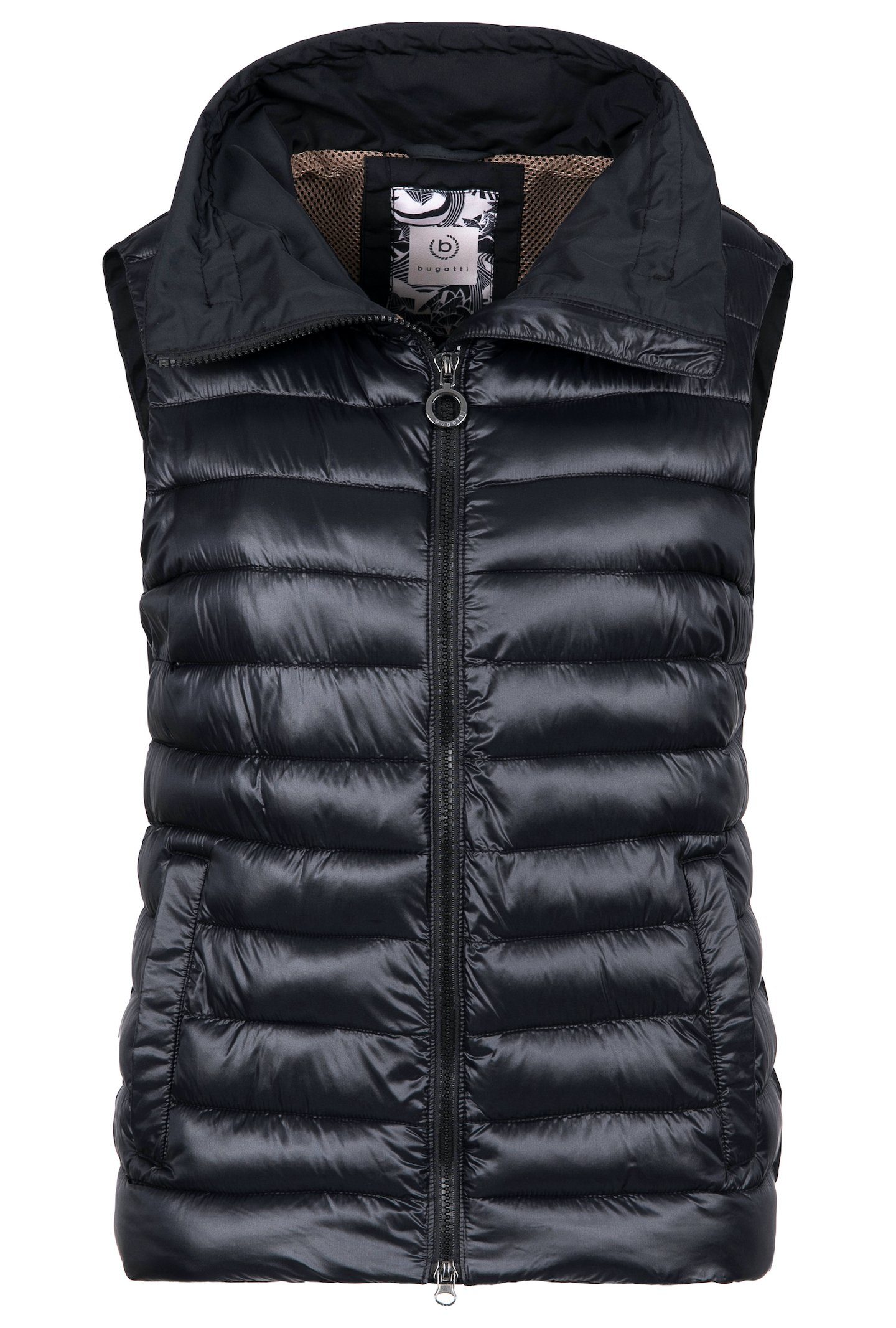 Bugatti Bodywarmer met niet-doorgestikte rugleuning