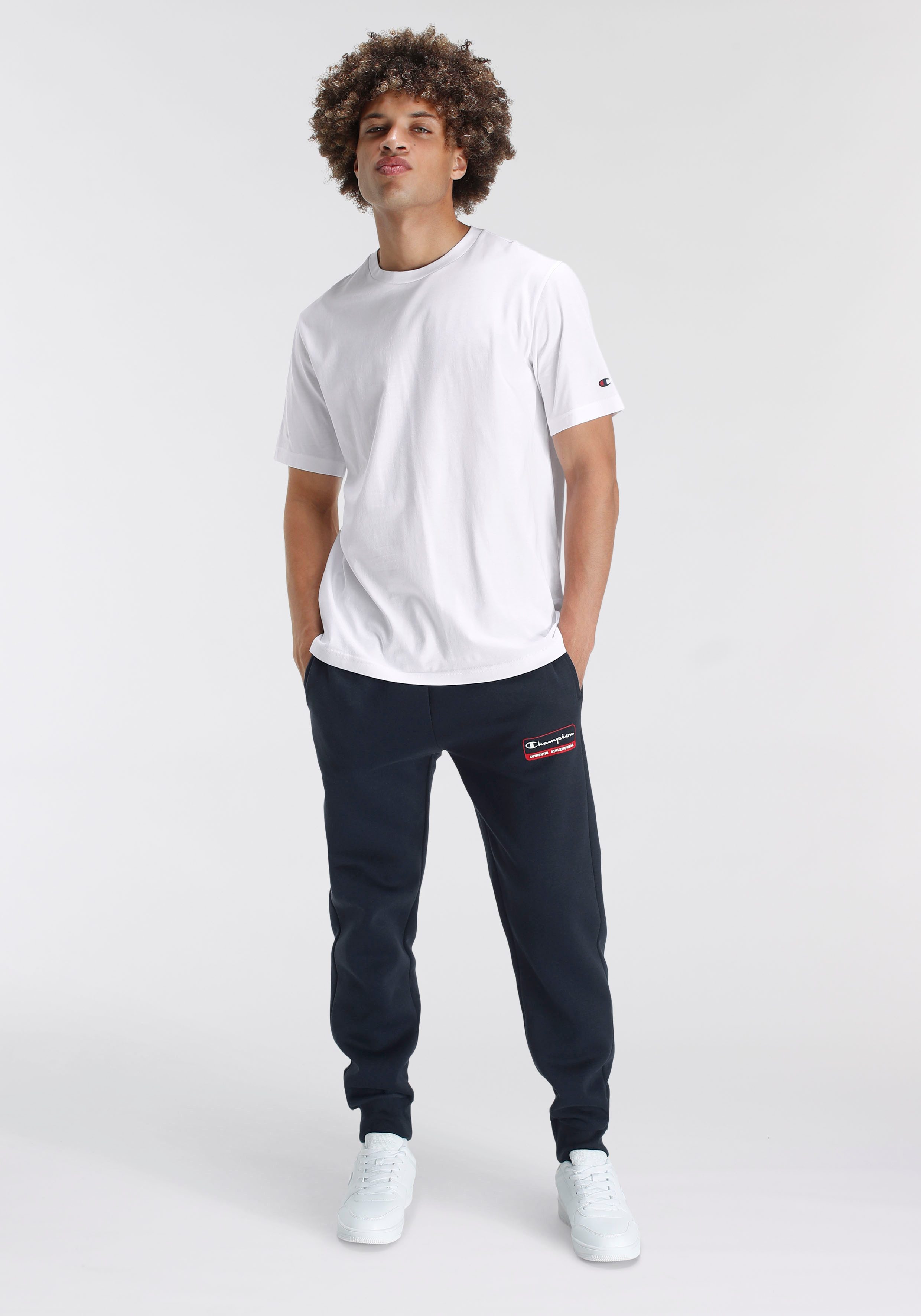 Champion T-shirt 2PACK CREW-NECK Basic shirt, dubbelpack (set, 2-delig, Set)