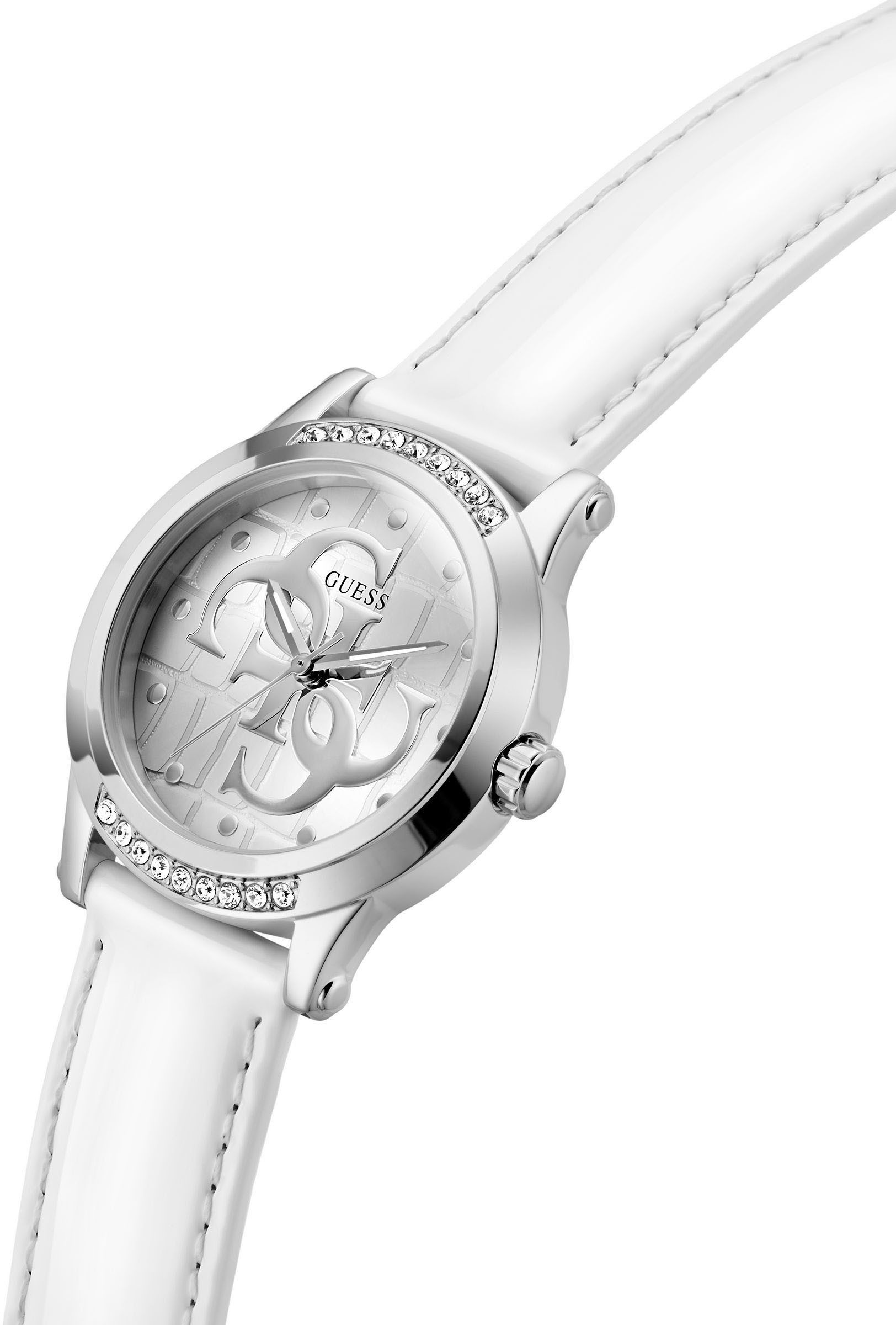 Guess Kwartshorloge ANNETTE Horloge, dameshorloge, stalen band, analoog