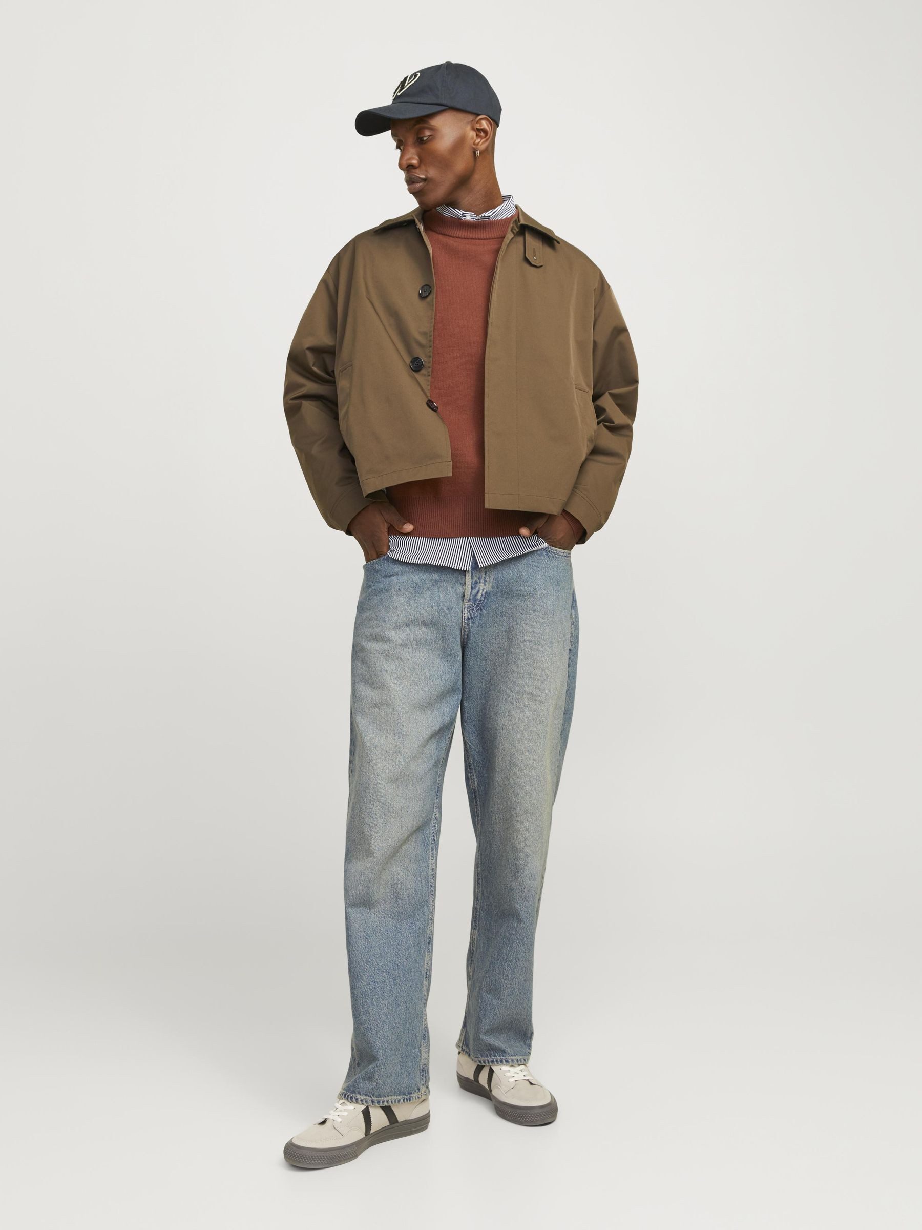 Jack & Jones Trui met ronde hals JORVESTERBRO KNIT CREW NECK SN