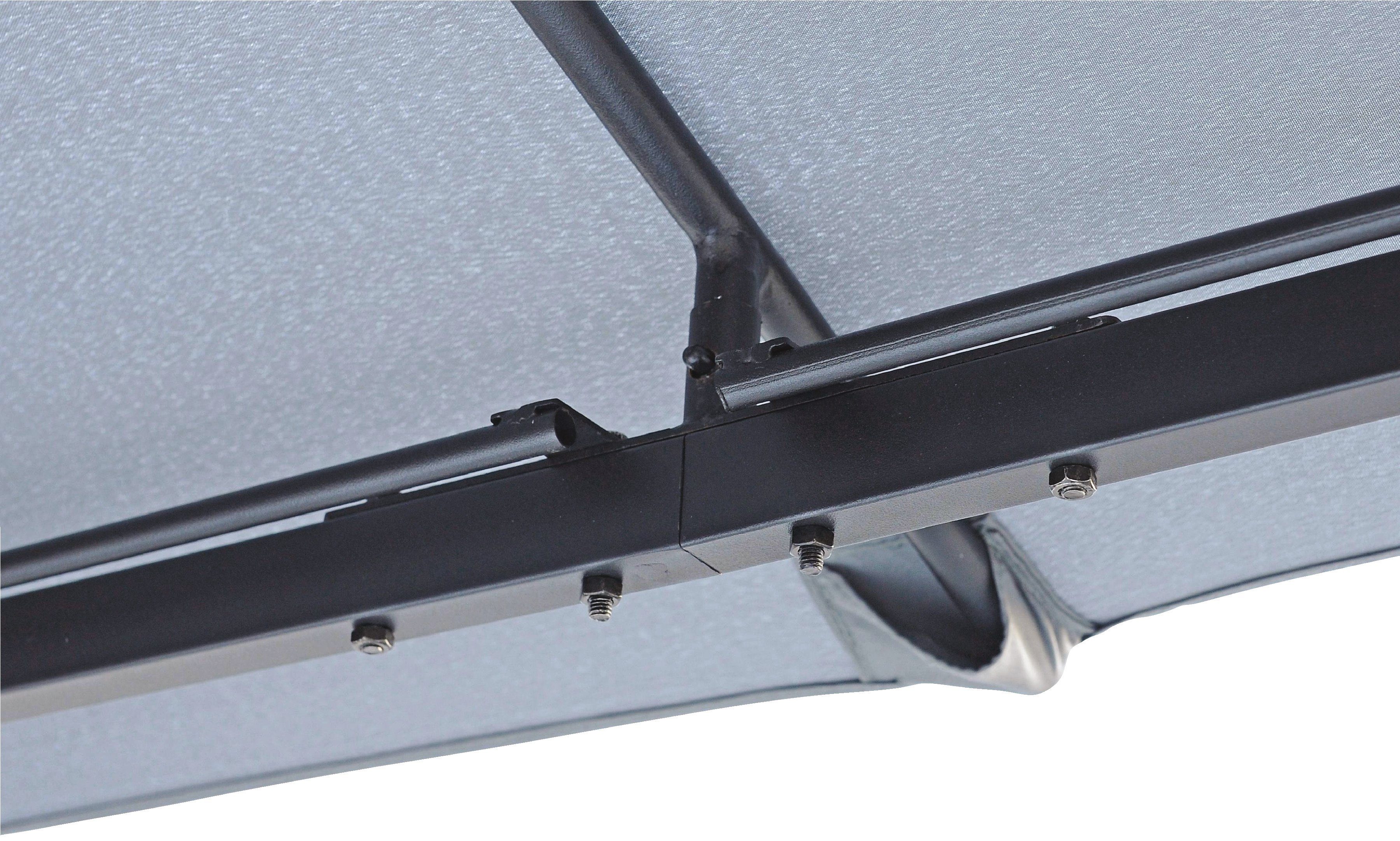 KONIFERA Los dak voor tuinprieel voor kreta, bxd: 300x300 cm