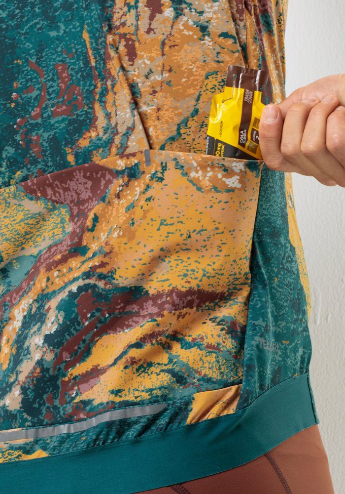 Jack Wolfskin Fietsjack GRAVEX PRINTED FZ S/S M