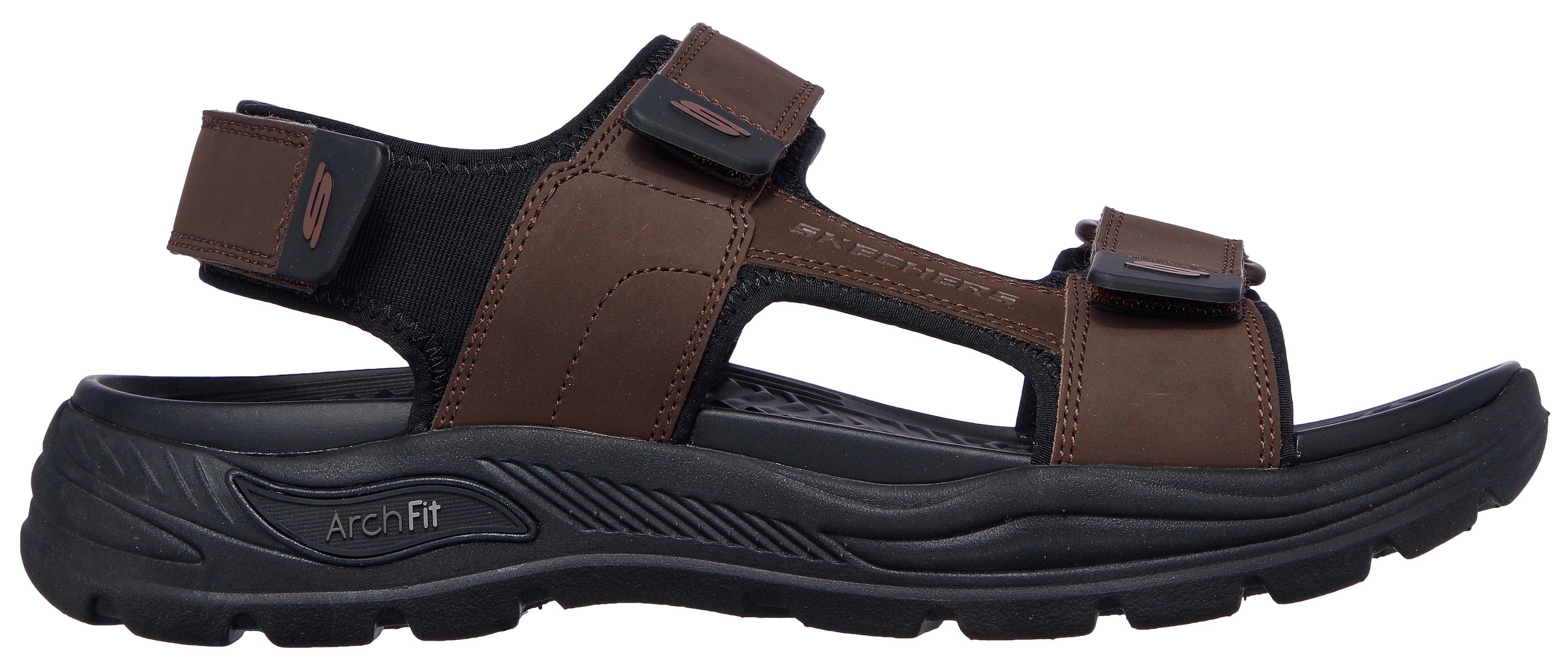 Skechers Sandalen KONTRA , zomerschoen, klittenbandschoen, vrijetijdssandaal, met arch-fit uitrusting