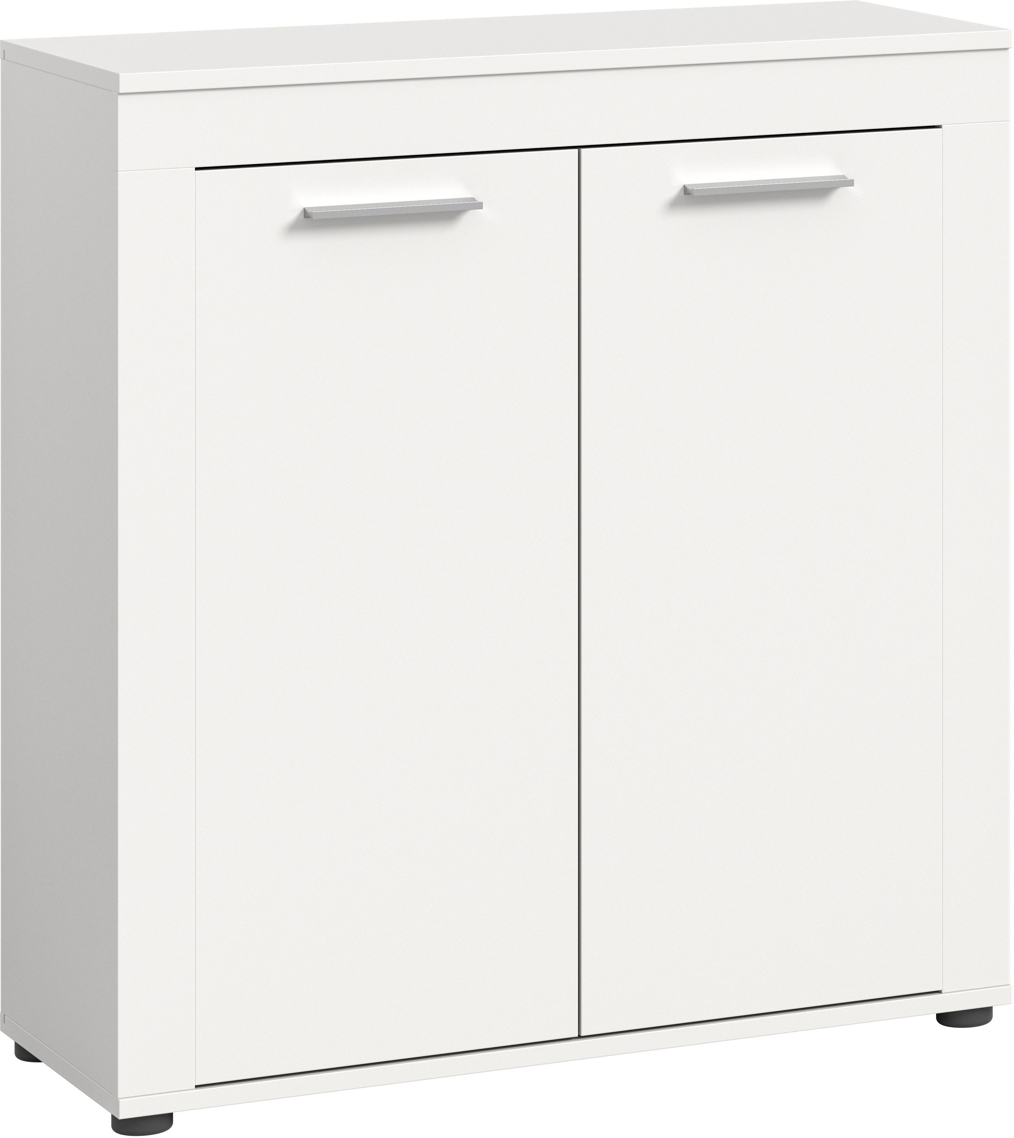 INOSIGN Highboard Aosta, Hoogte 88 cm, in verschillende kleuren met 2 deuren en 3 vakken,...