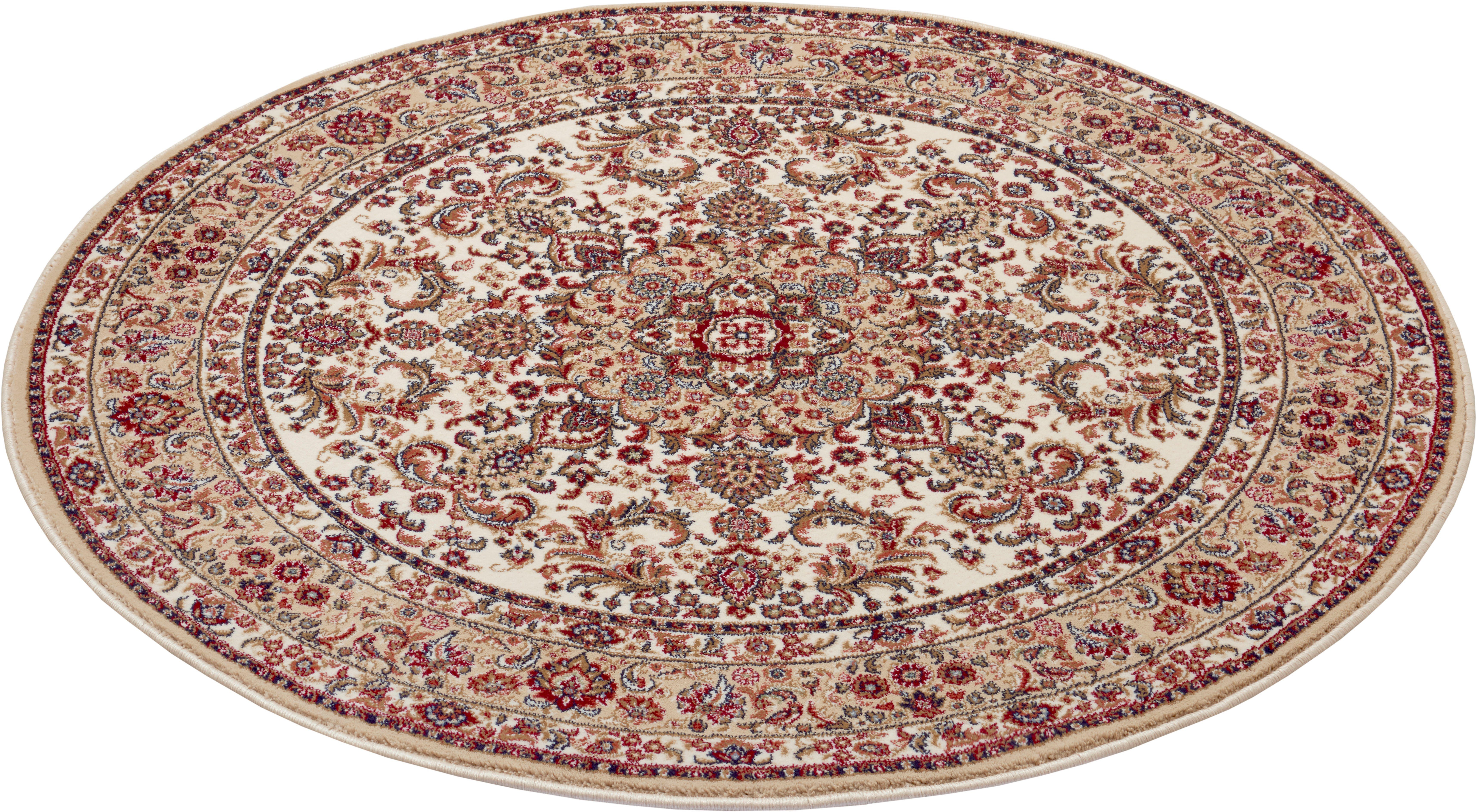 Rond perzisch tapijt - Zahra beige 160 cm rond