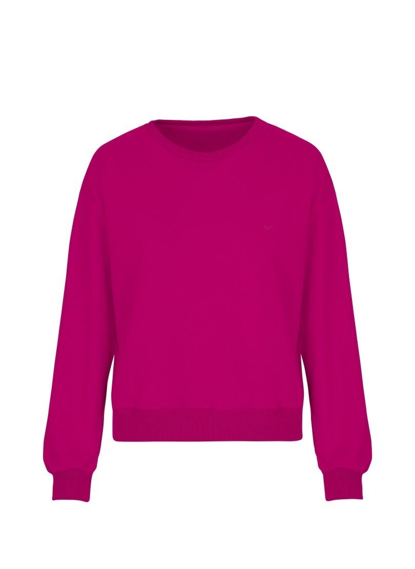 Trigema Sweatshirt TRIGEMA dun sweatshirt