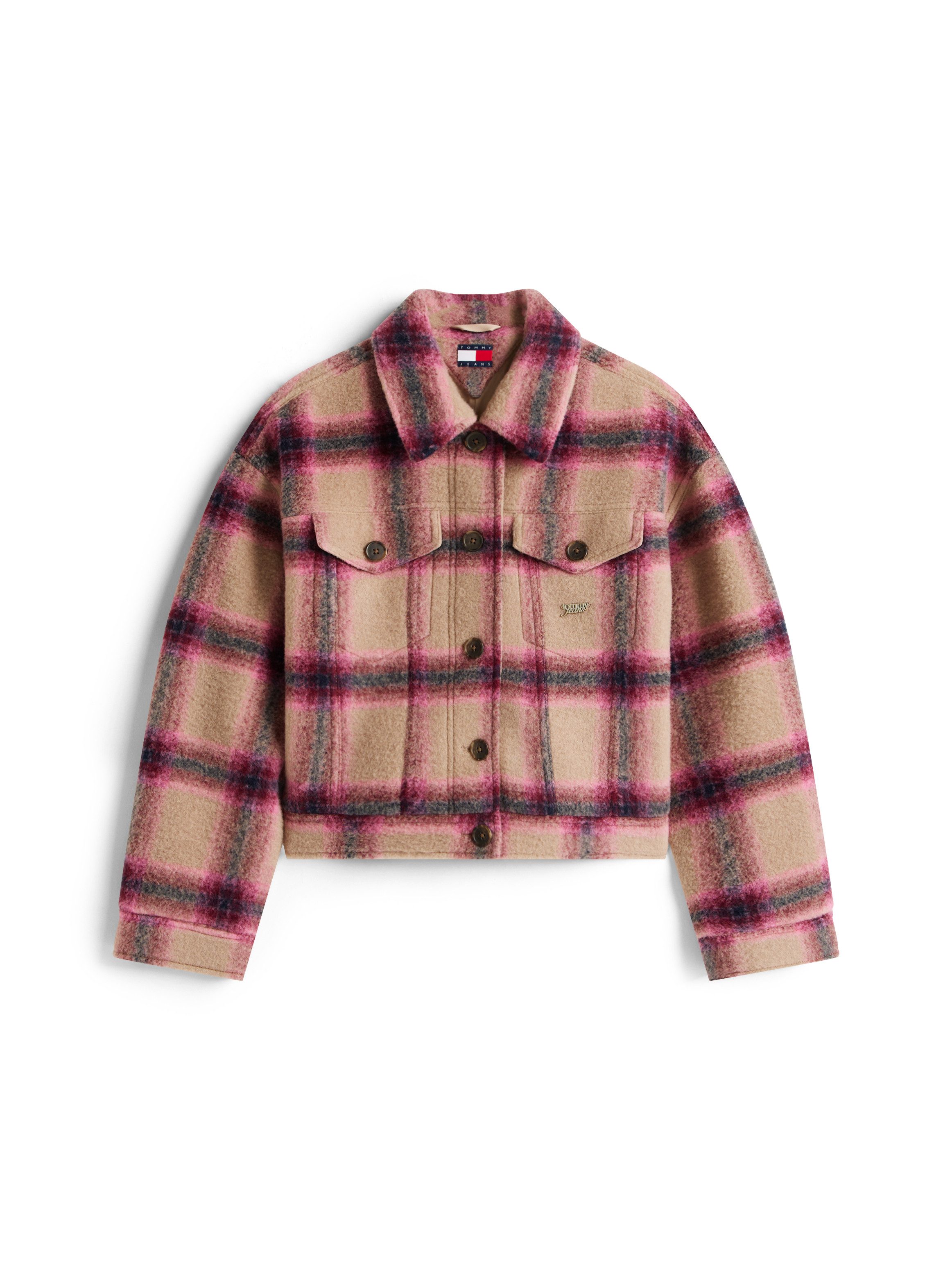 TOMMY JEANS Overhemdjasje TJW WOOL TRUCKER JACKET