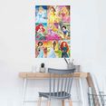 reinders! poster disney`s prinsessen collage (1 stuk) multicolor