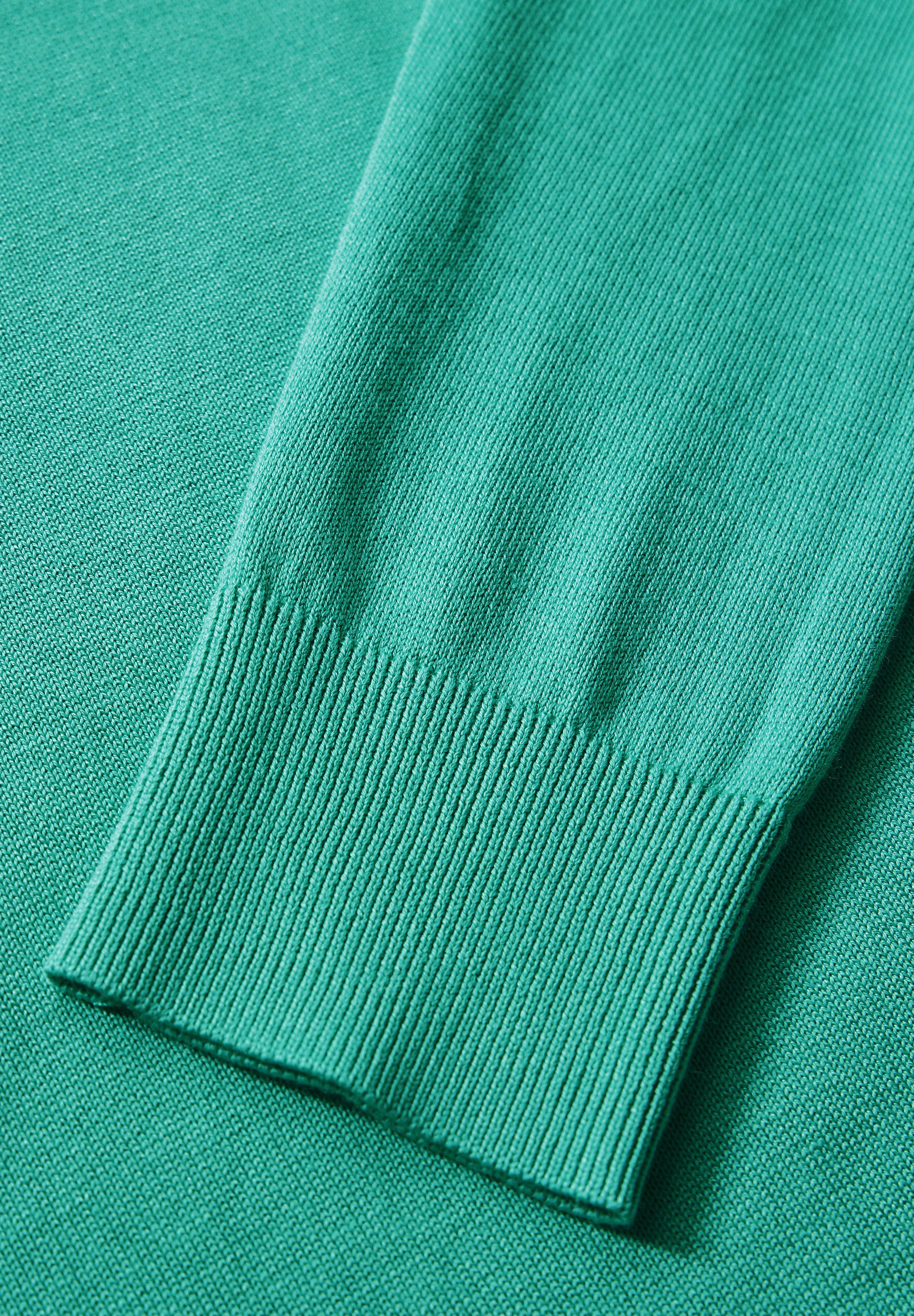 Cecil Trui met ronde hals met schouderdetail