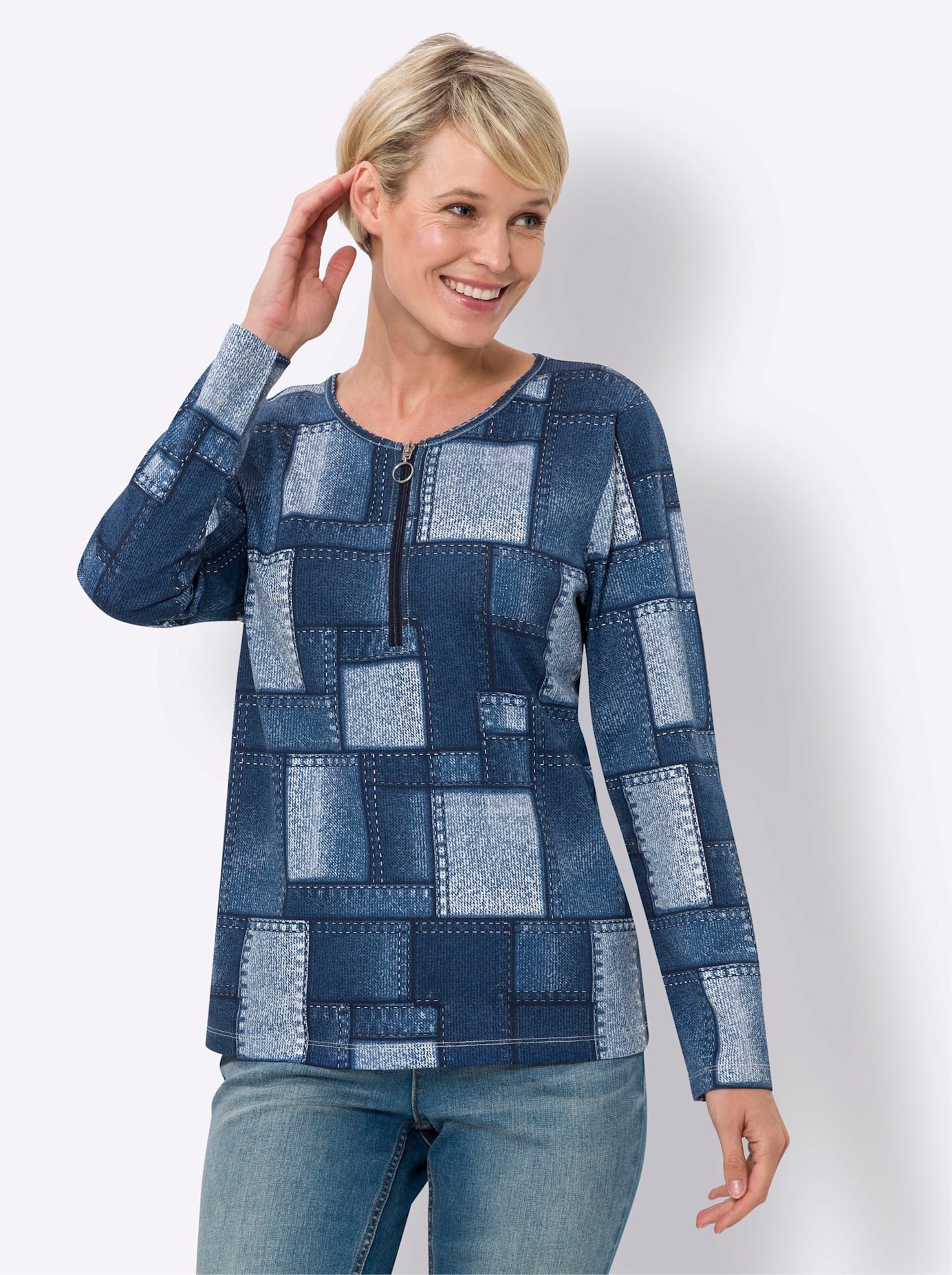 Classic Basics Shirt met lange mouwen (1-delig)