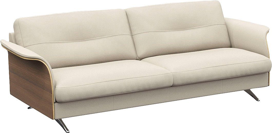 FLEXLUX 3-zitsbank Glow designbank, comfortabel en comfortabel door hoogwaardige zitconstructie