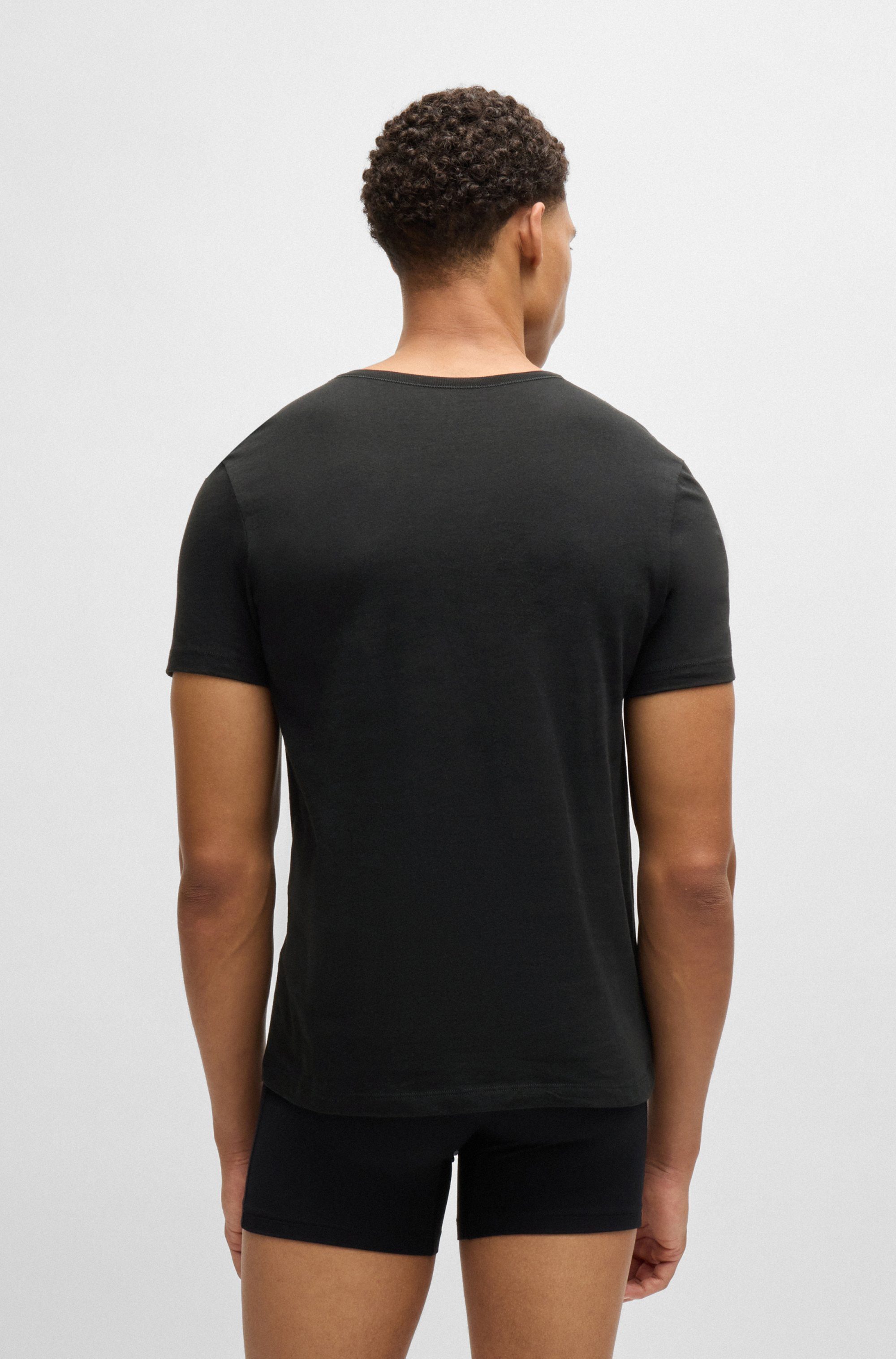 BOSS T-shirt Ronde hals BOSS ONE x David Beckham (3-delig, Set van 3)