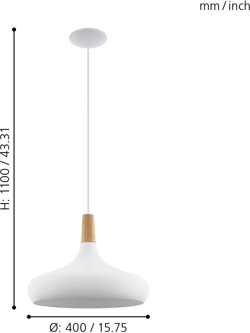 EGLO Hanglamp SABINAR Hanglamp, dimbaar (1 stuk)