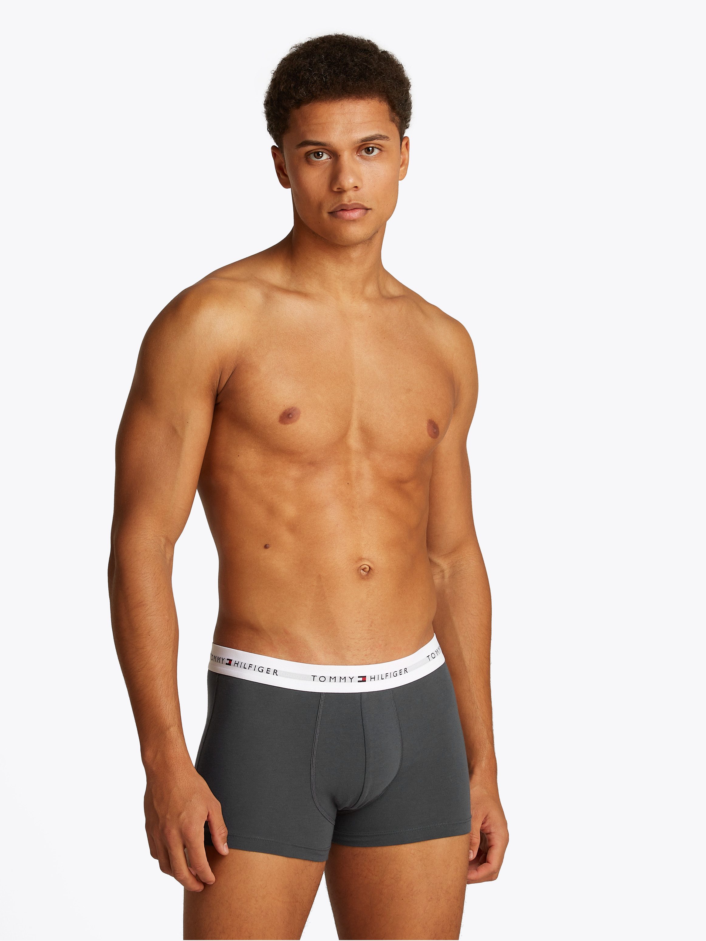 Tommy Hilfiger Underwear Boxershort 5P TRUNK met logoband (5 stuks Set van 5)