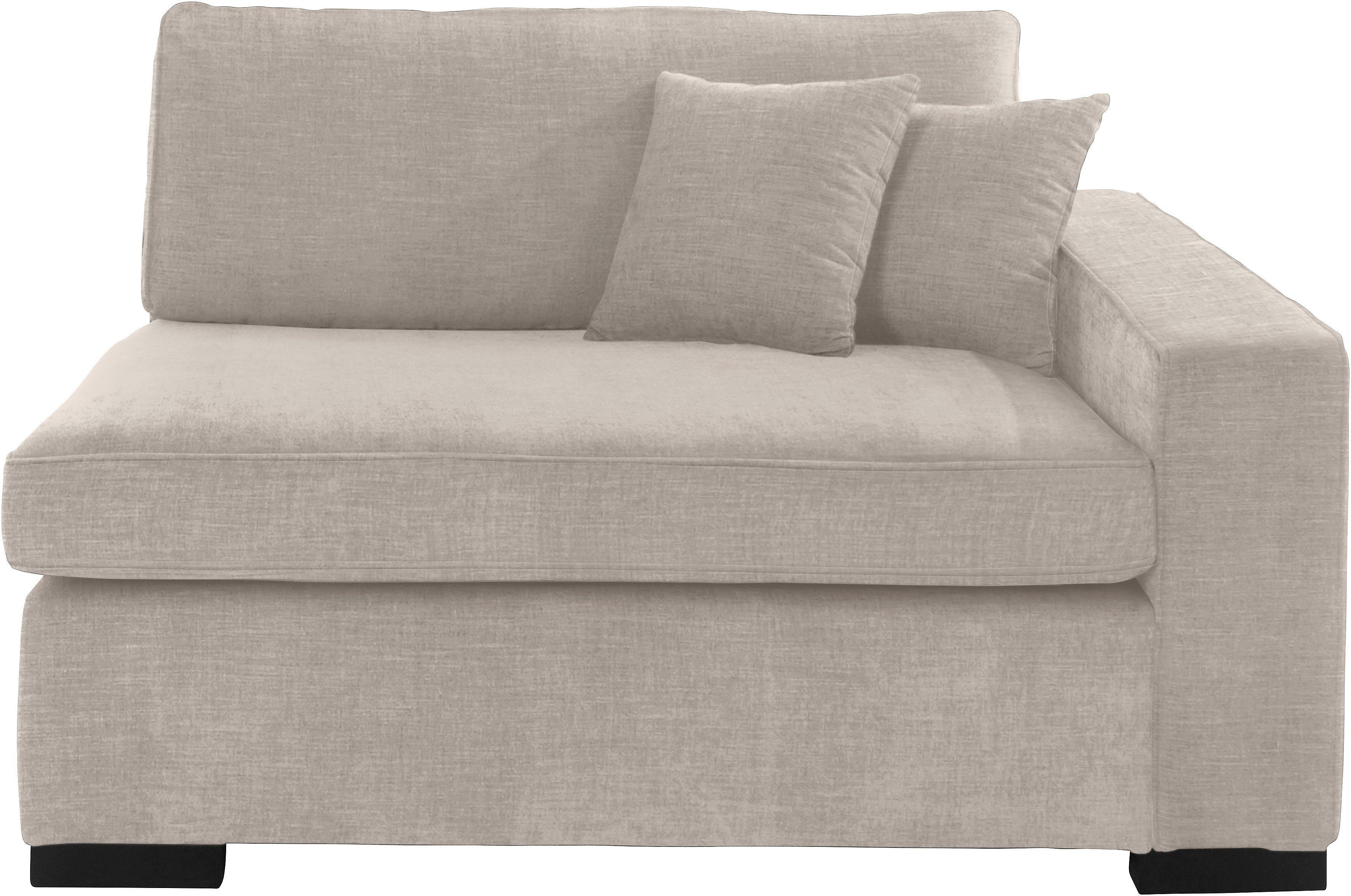 Guido Maria Kretschmer Home&Living Sofaelement Skara XXL Module XXL voor zelf samenstellen, armleuning links / rechts ter keuze bruin, modulaire
