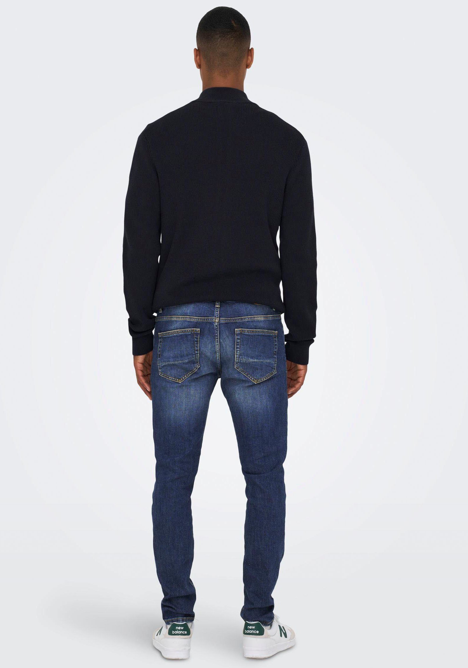 ONLY & SONS Slim fit jeans ONSLOOM SLIM LBD 8263 AZG DNM NOOS