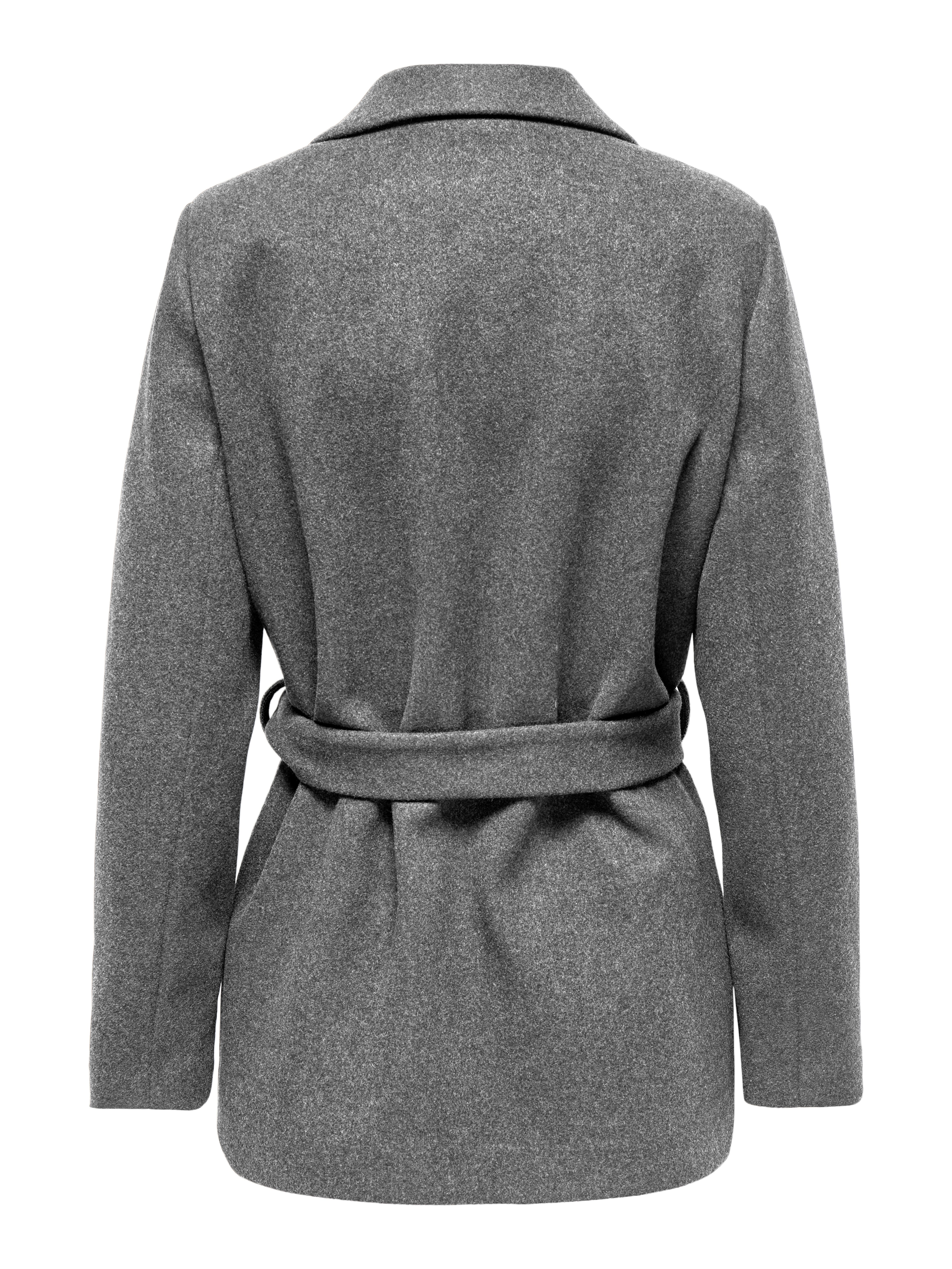 Only Korte jas ONLALVILDA LIFE SHORT WRAP COAT OTW