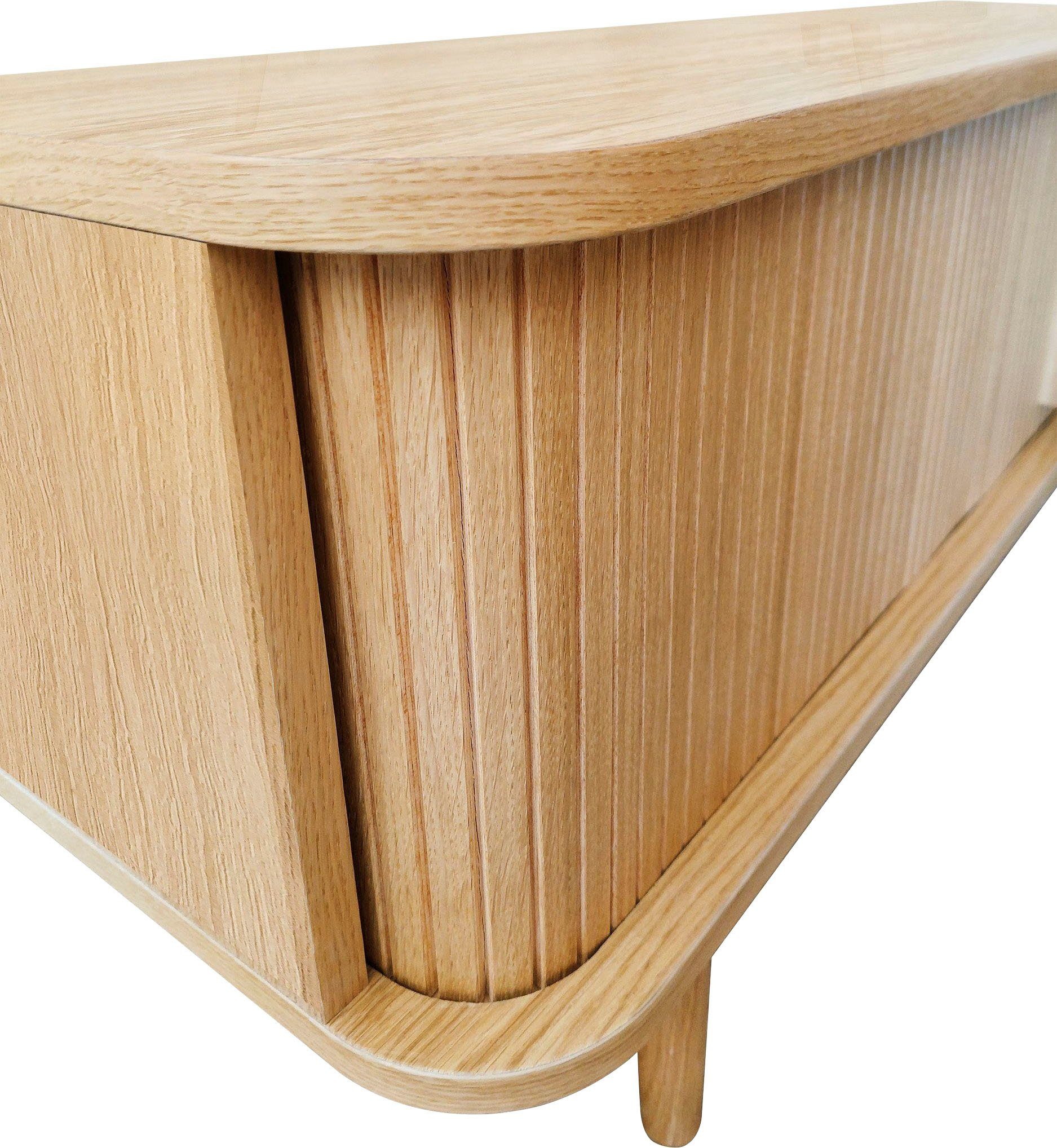 Woodman Tv-meubel Rove bijzonder design, in twee breedtes, met eikenfineer