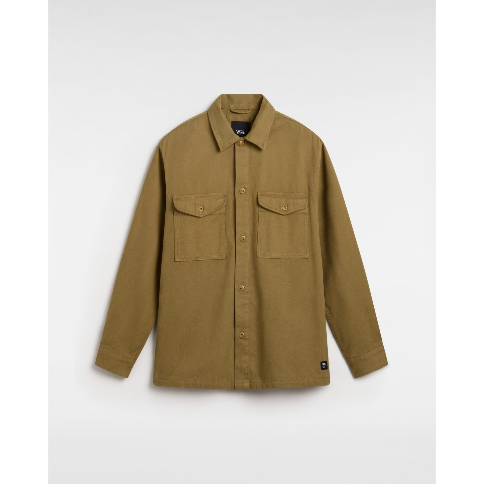 Vans Overhemdjasje heren overshirts maat L bruin