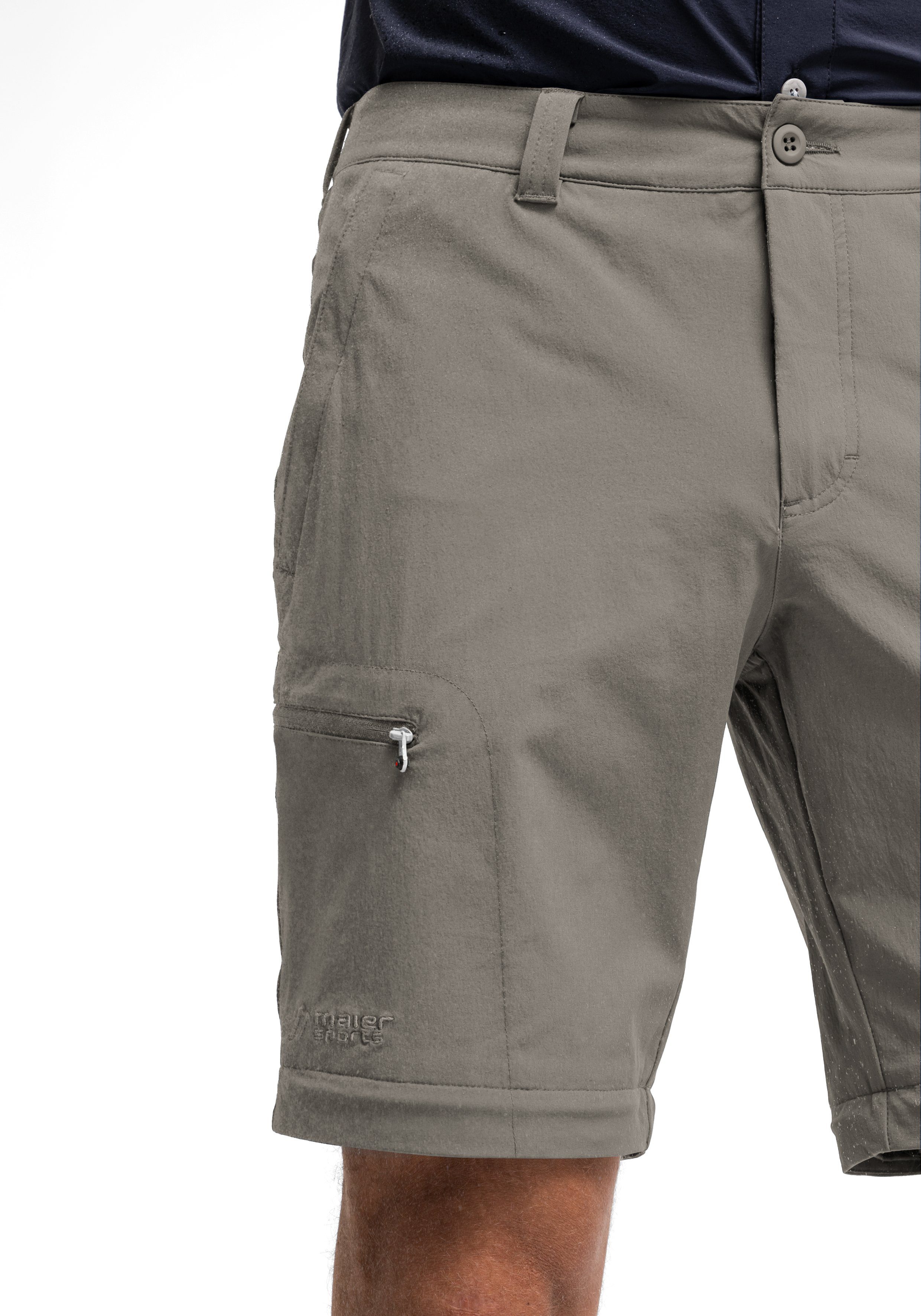 Maier Sports Functionele broek TAJO Heren wandelbroek, afritsbare outdoorbroek, 4 zakken, regular fit