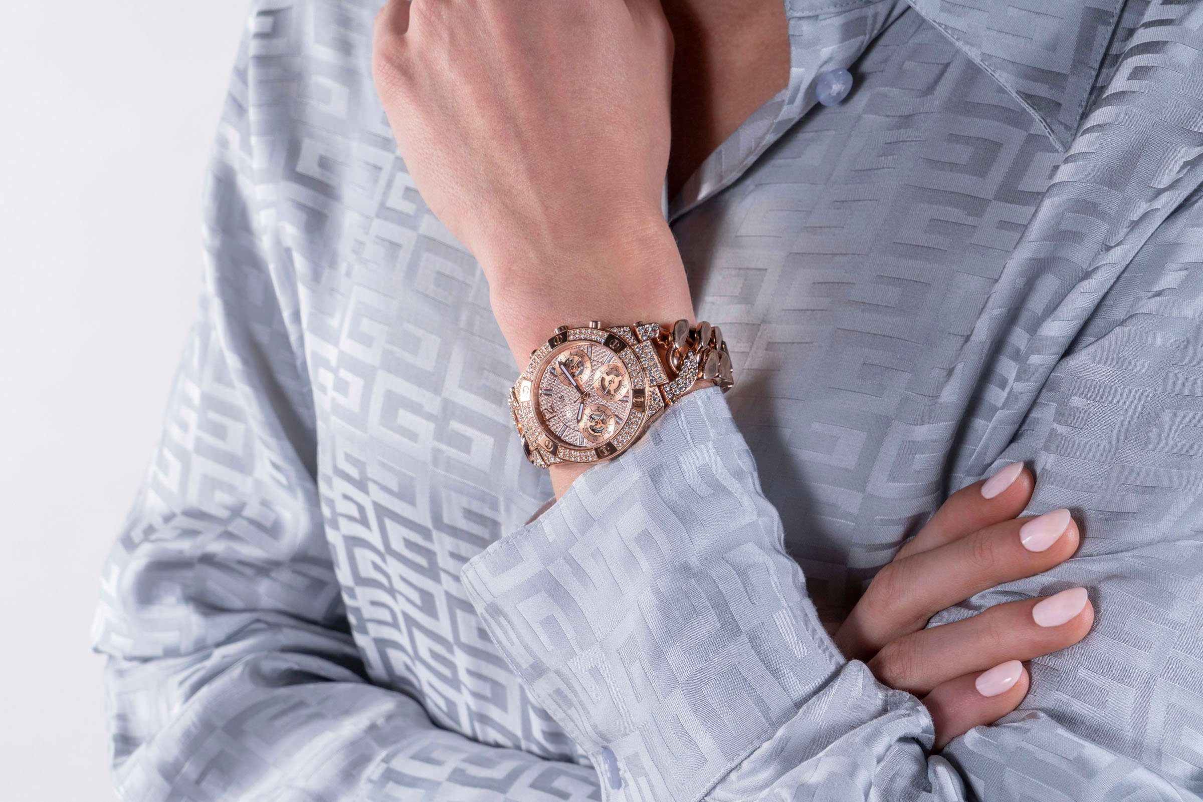 Guess Multifunctioneel horloge BARONESS Horloge, quartzhorloge, dameshorloge