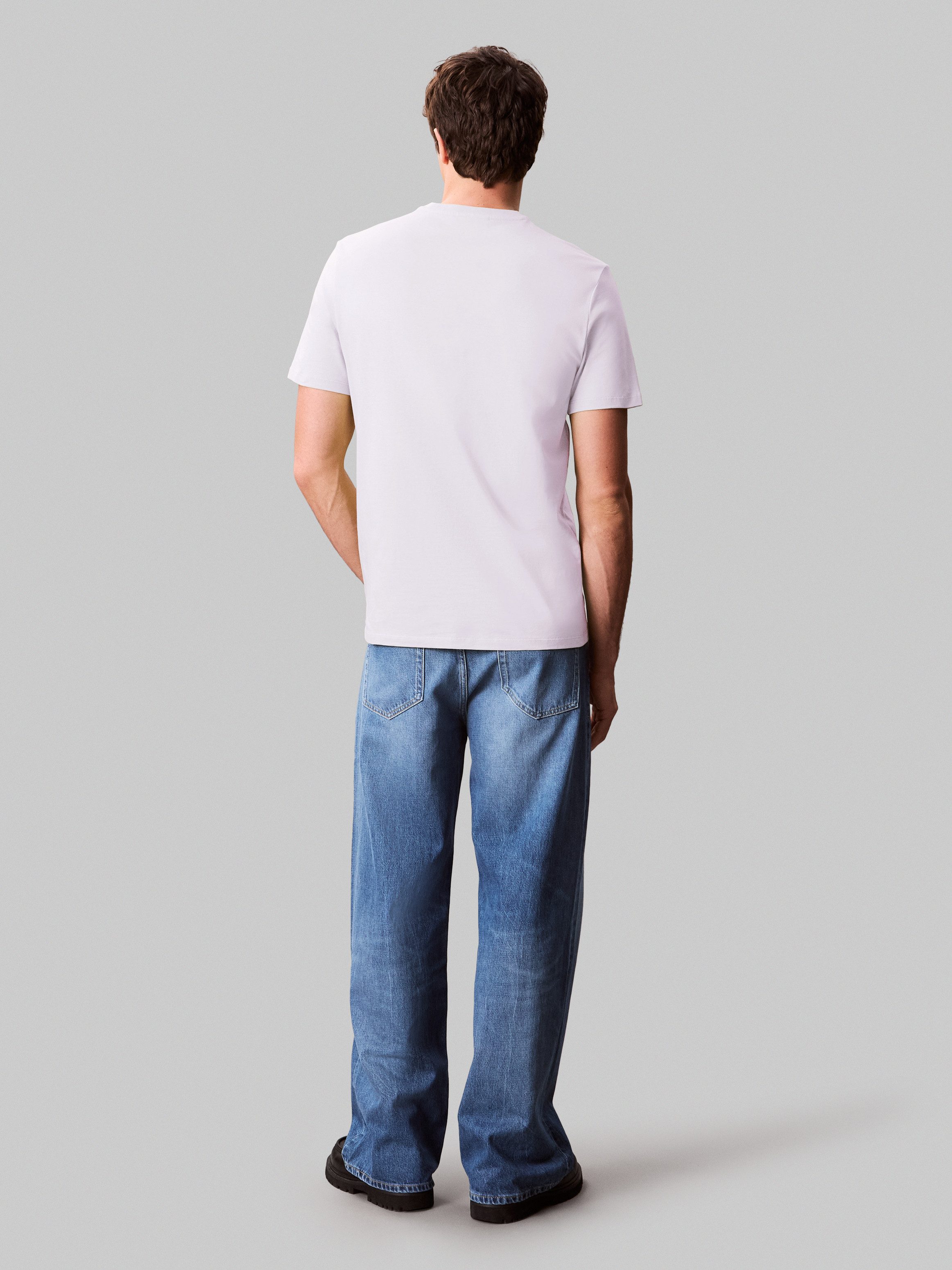 Calvin Klein T-shirt SS SMOOTH CTTN SOLID CREWNK TEE