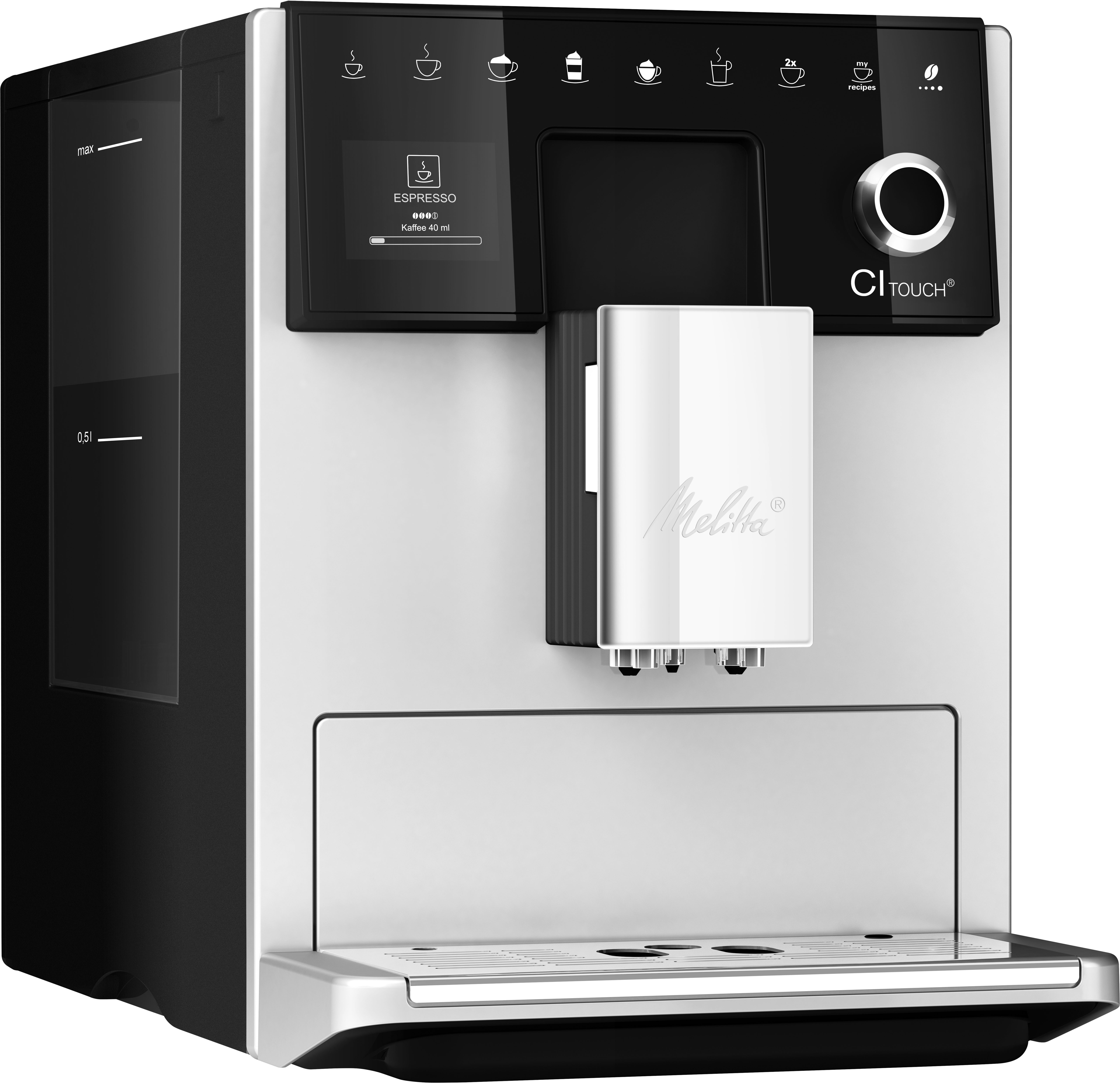 Melitta Ci Touch F630-111 Volautomatische Espressomachine Zilver