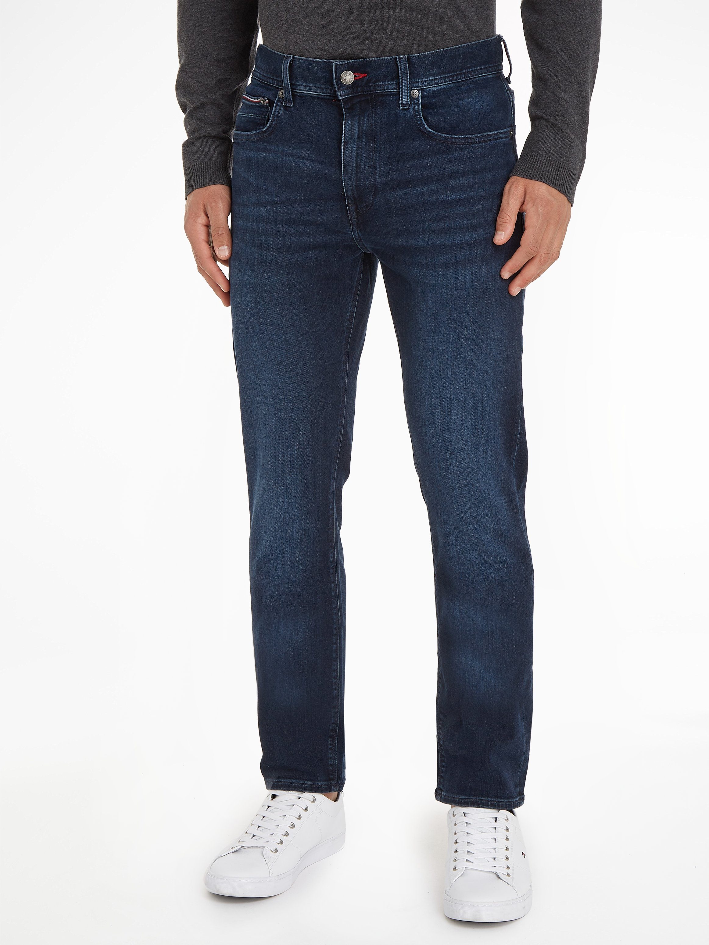 Tommy Hilfiger Slim fit jeans Bleecker met katoen-denim stretch, extra comfortabel