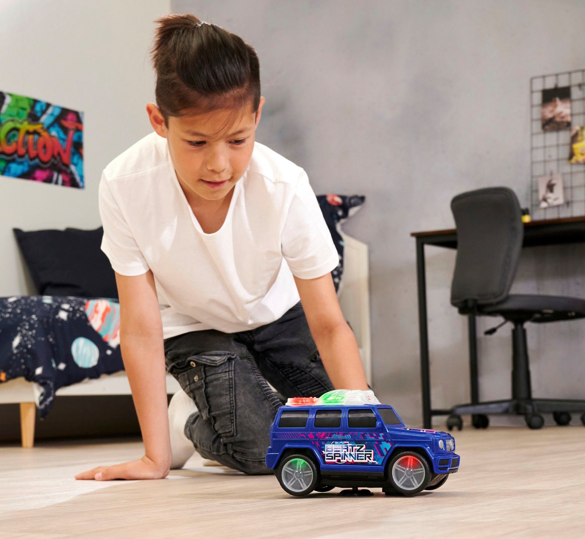 Dickie Toys Speelgoedauto STREETS N BEATZ, Mercedes-Benz G-Class Beat Spinner
