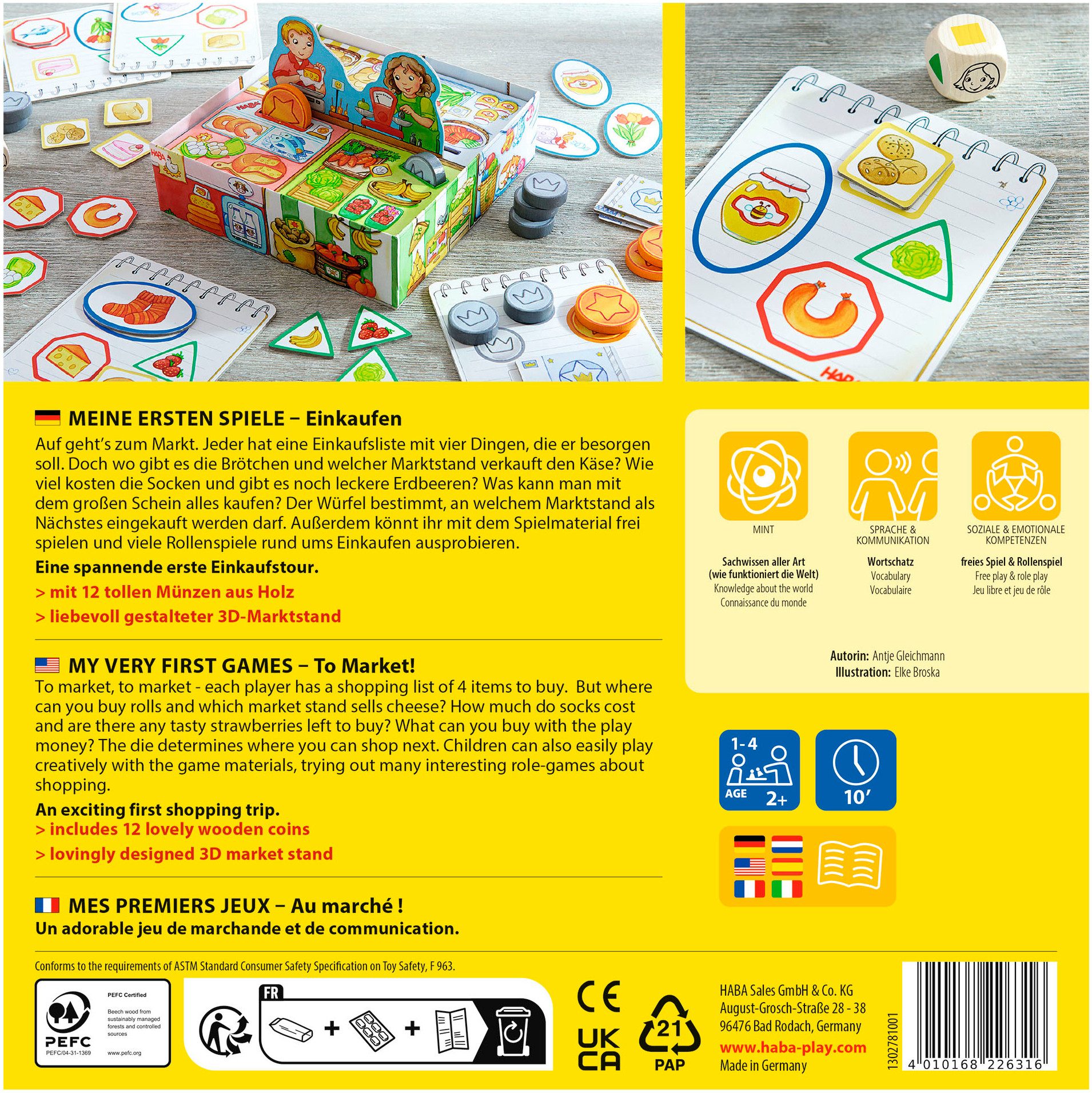Haba Spel Mijn eerste spellen - Boodschappen doen
