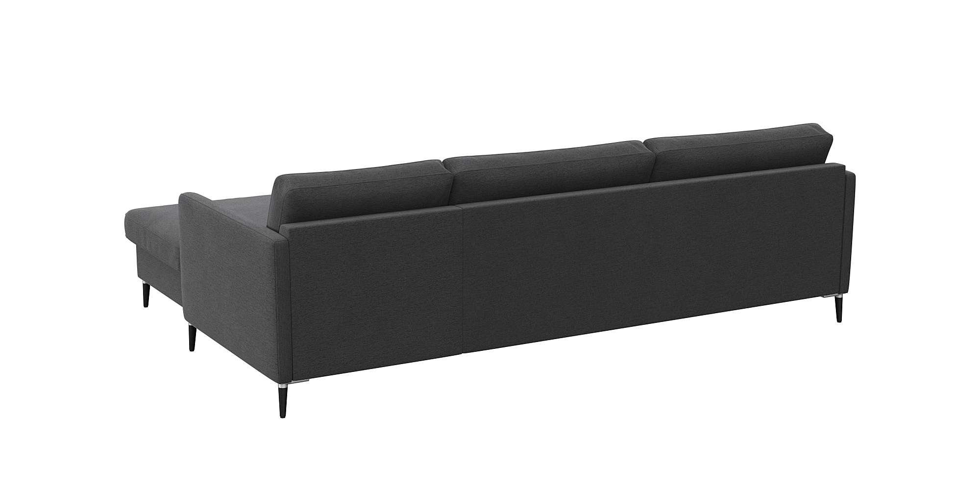 FLEXLUX Hoekbank Fiore, super zitcomfort door koudschuim in de zitting, L-vorm